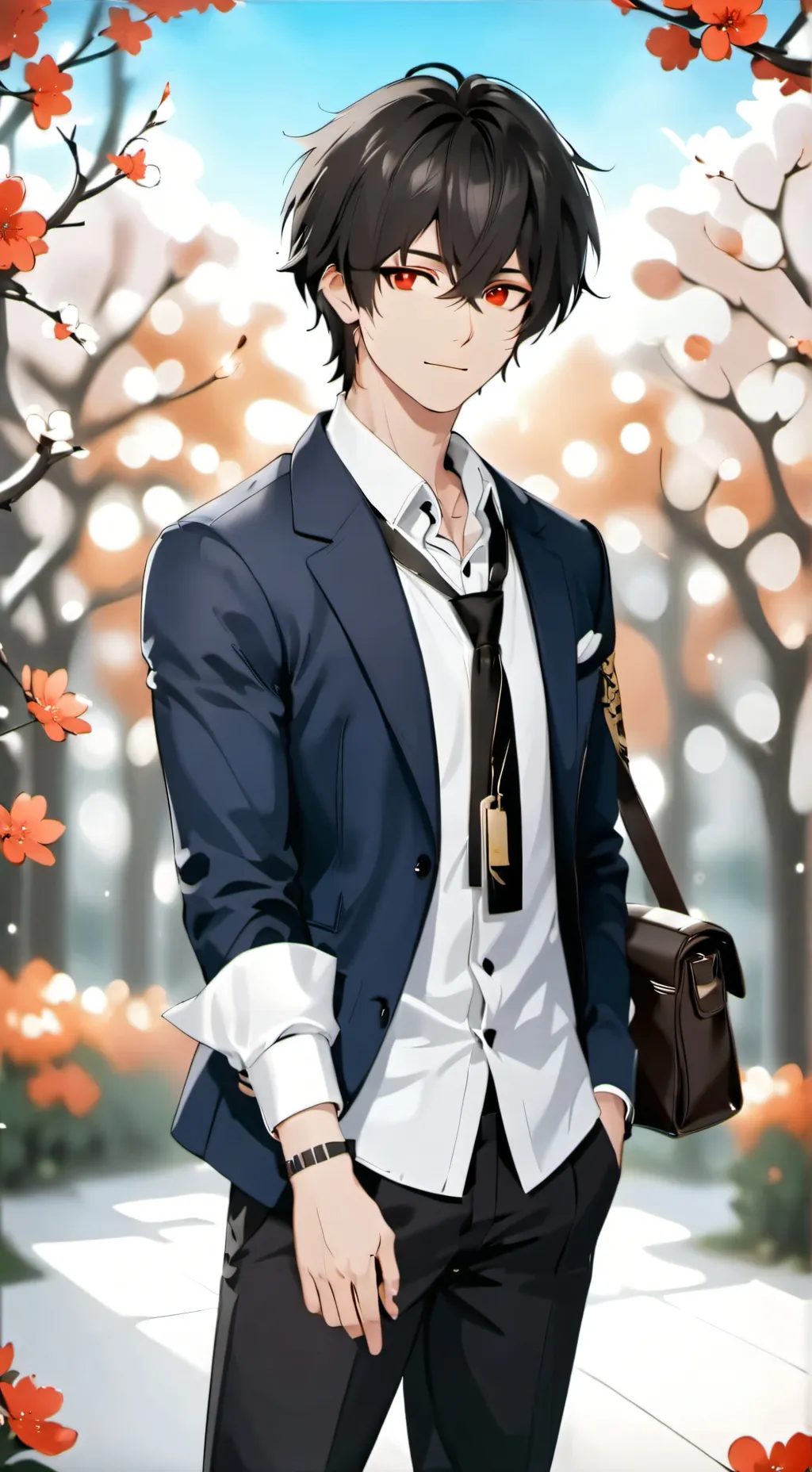 ai character: цуридо background