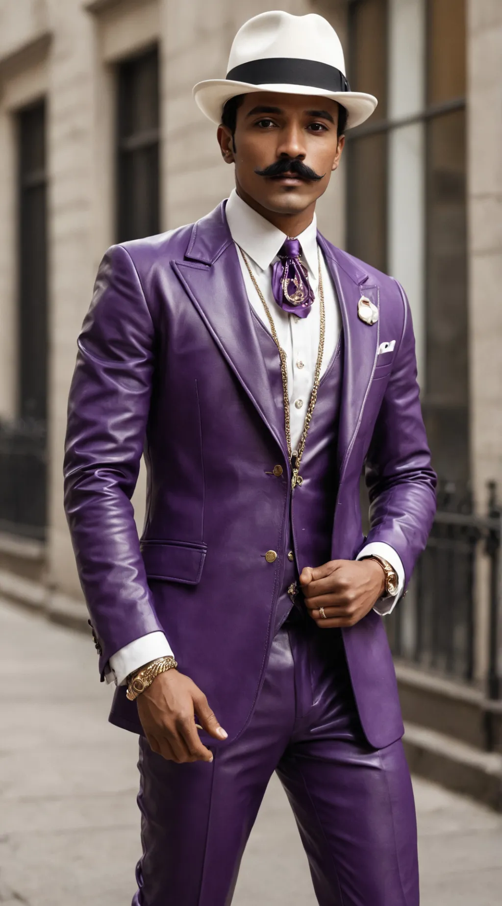 ai character: dancing dan background