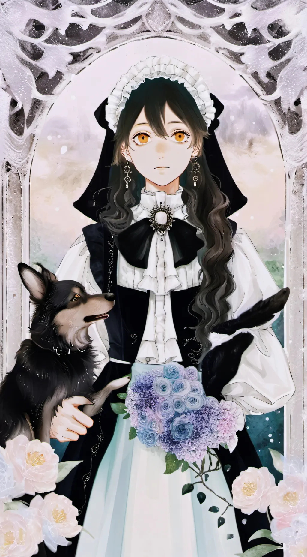 ai character: kiss mary kill mha background