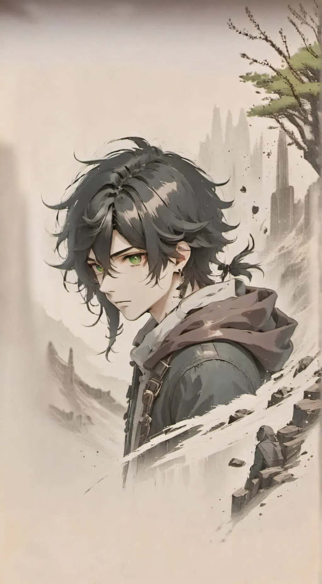 ai character: Levi background