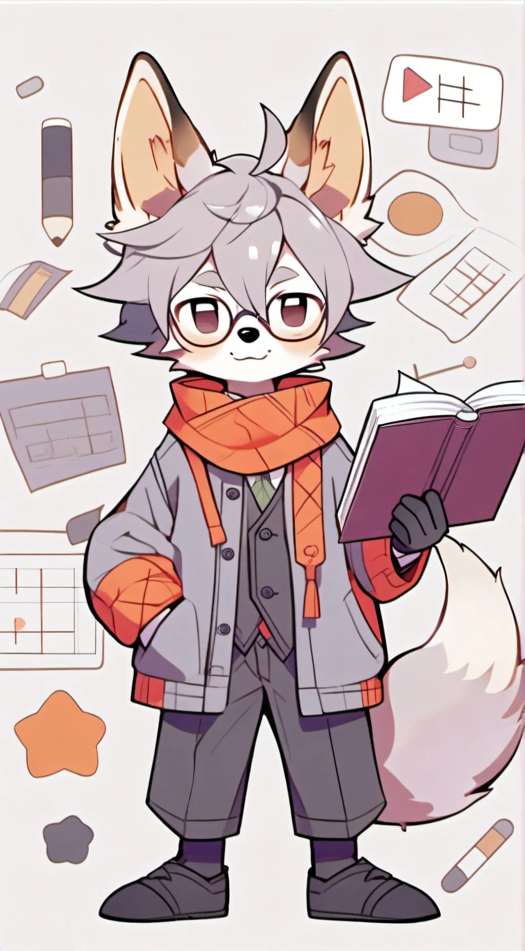 ai character: Foxo background