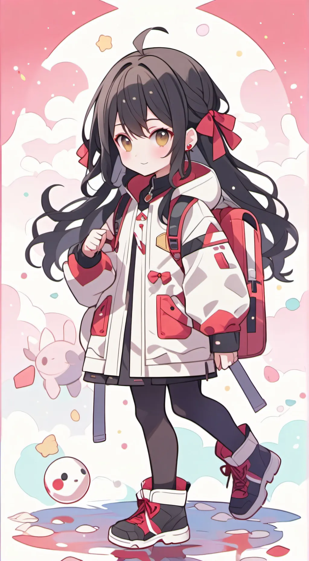 ai character: Синди background