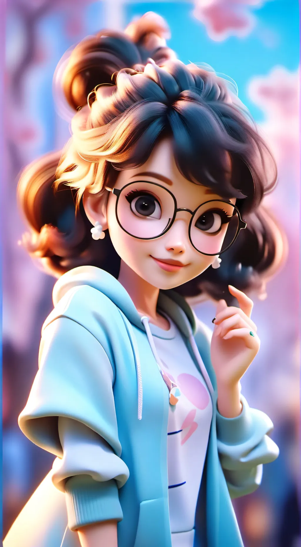 ai character: ★Lucy★ background