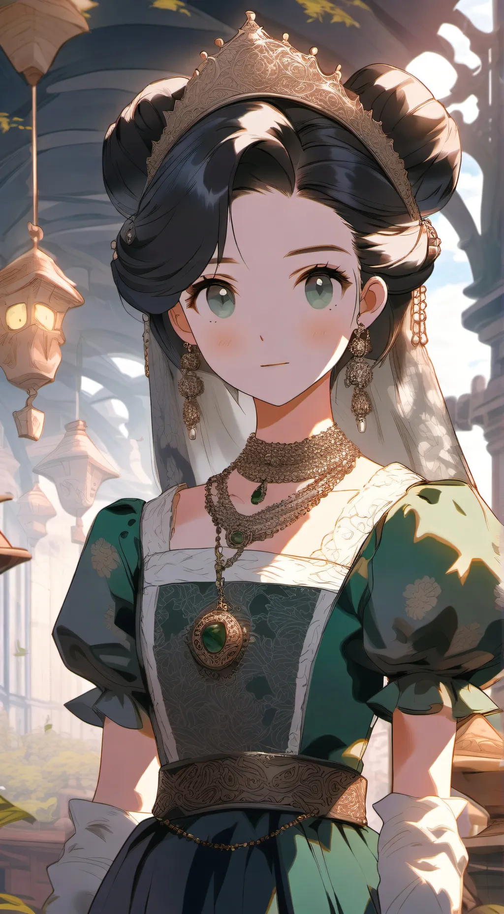 ai character: Anne Boleyn six background