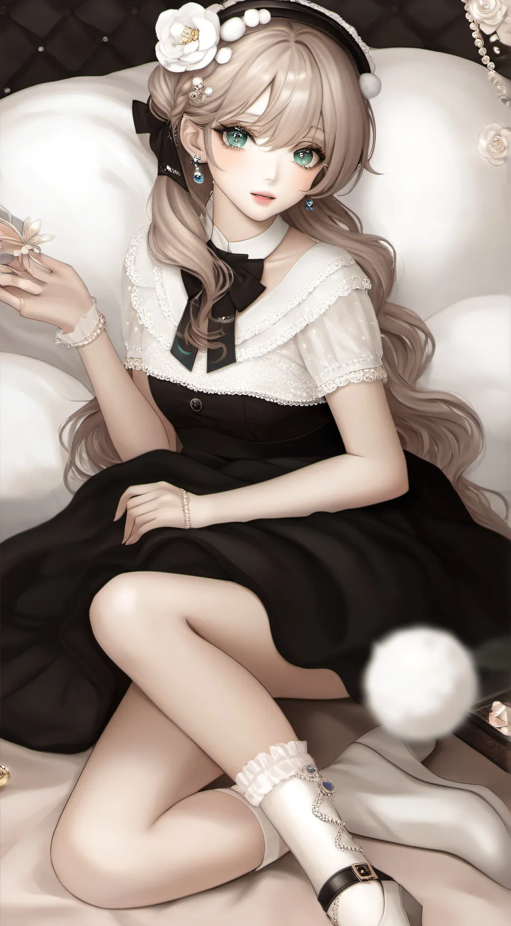 ai character: tu la nueva 🌸🌷 background