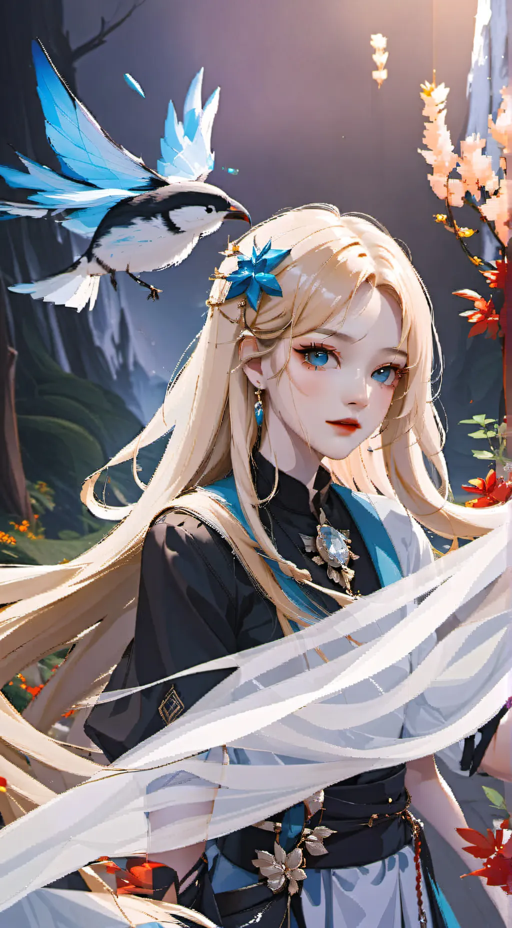 ai character: mha period background