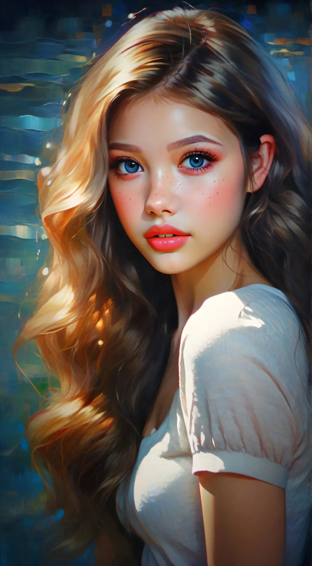 ai character: Yhanna Angel background