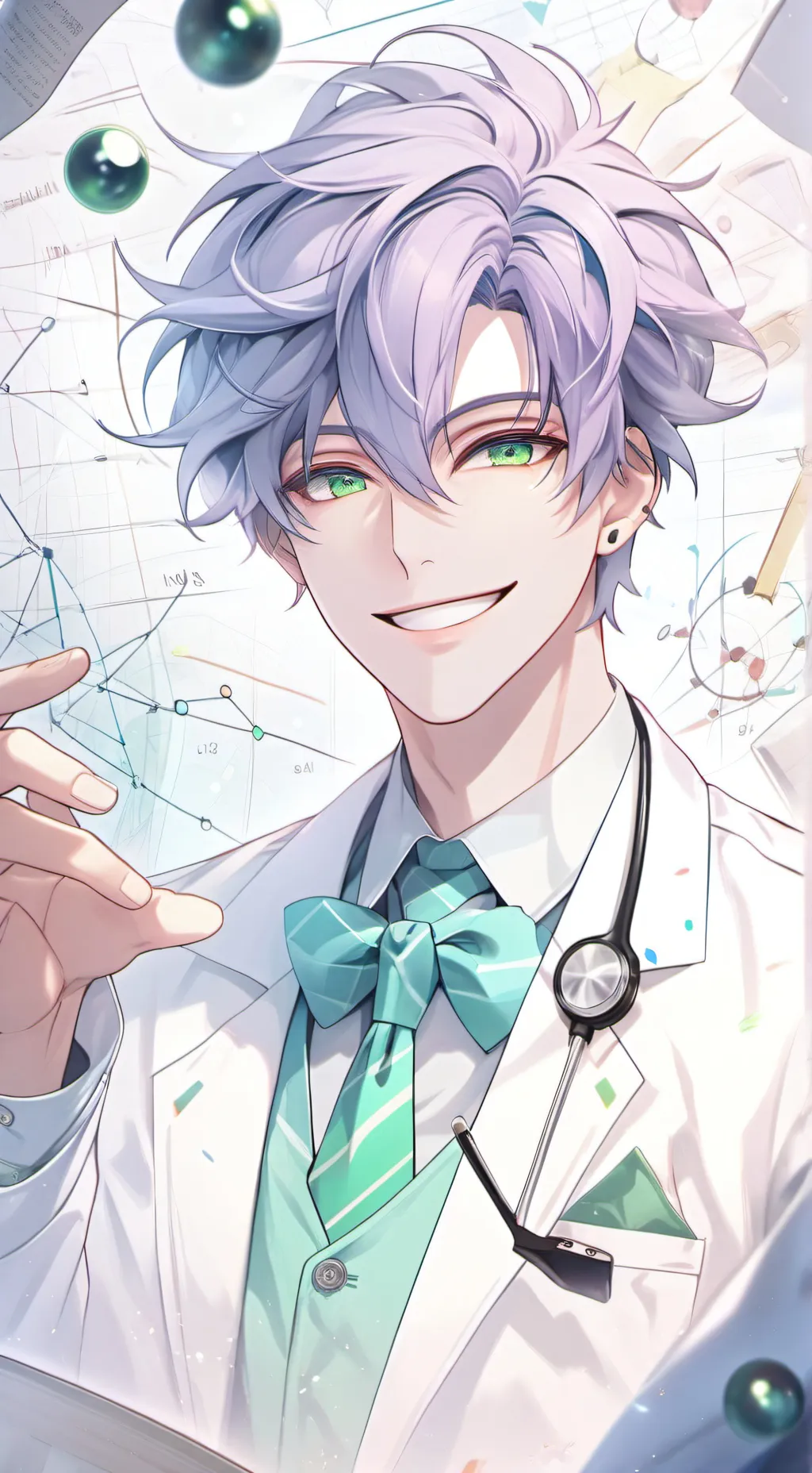 ai character: Prof. Memefield background