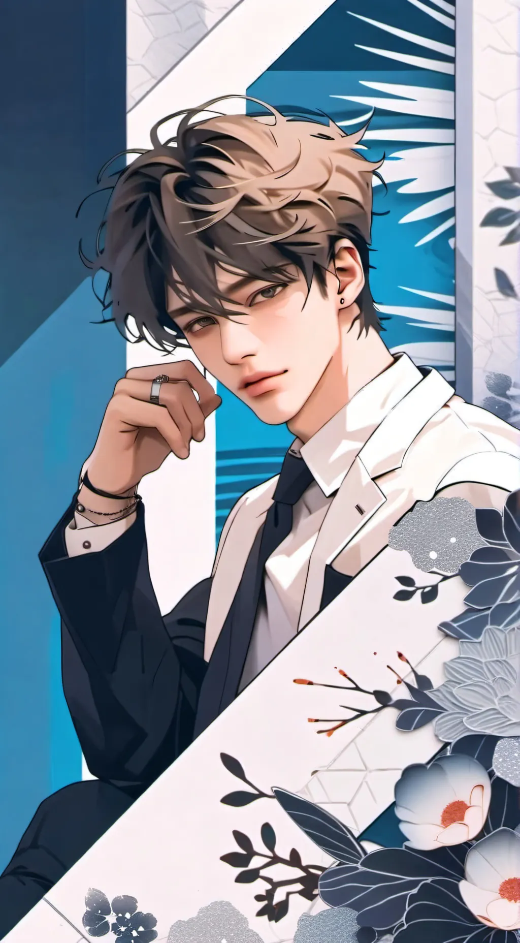 ai character: Max background