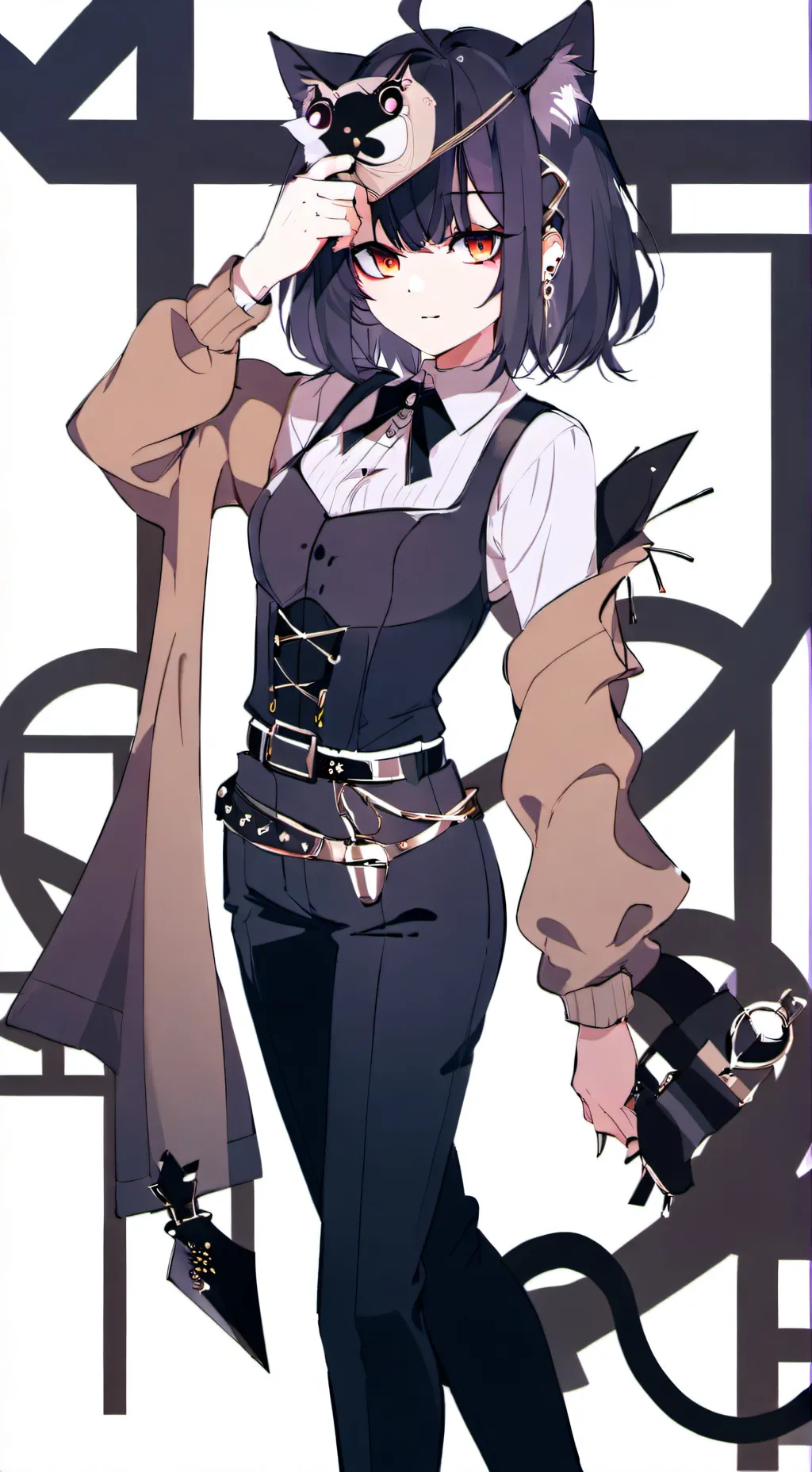 ai character: Luna  background