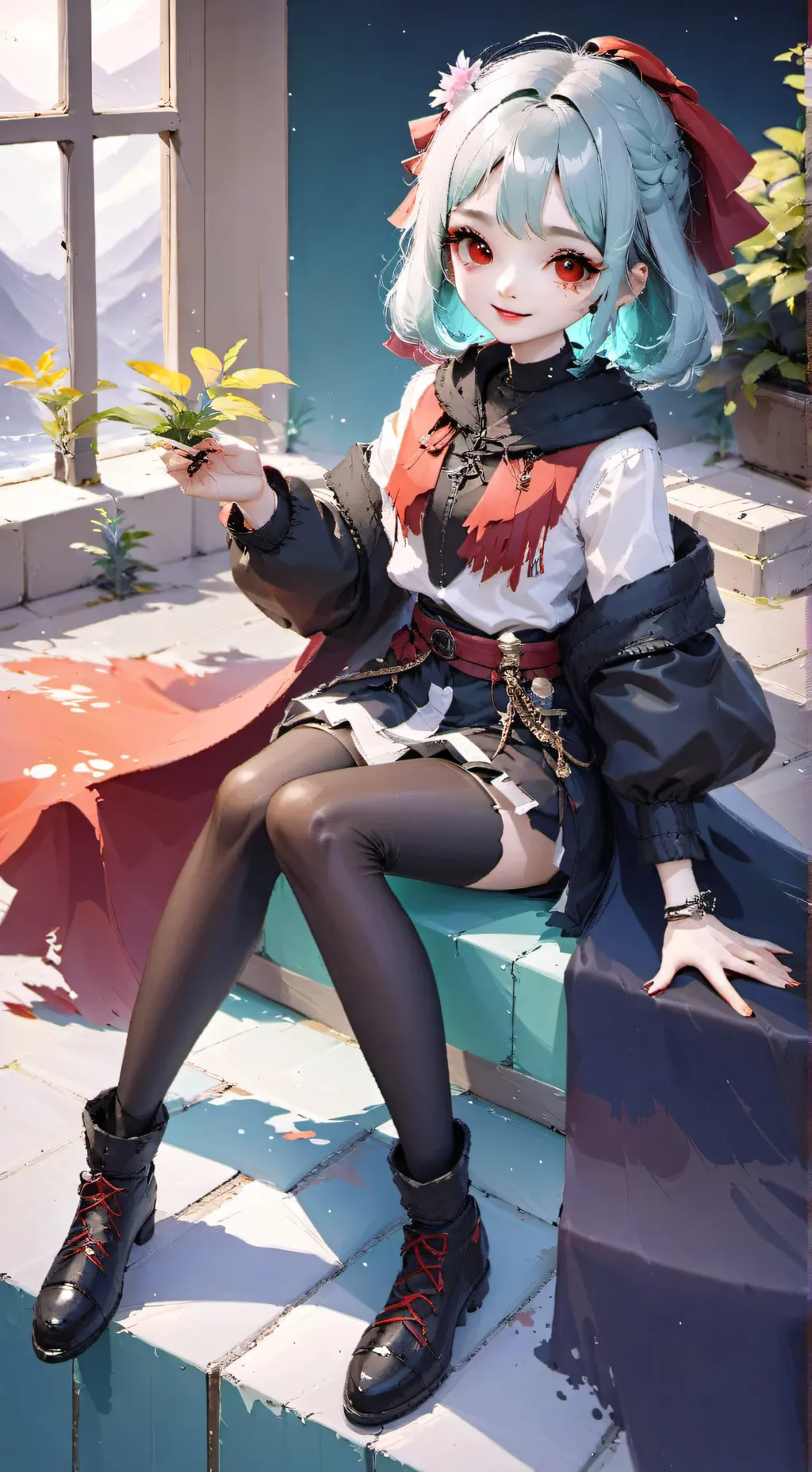 ai character: Forsaken love❤️❤❤️ background