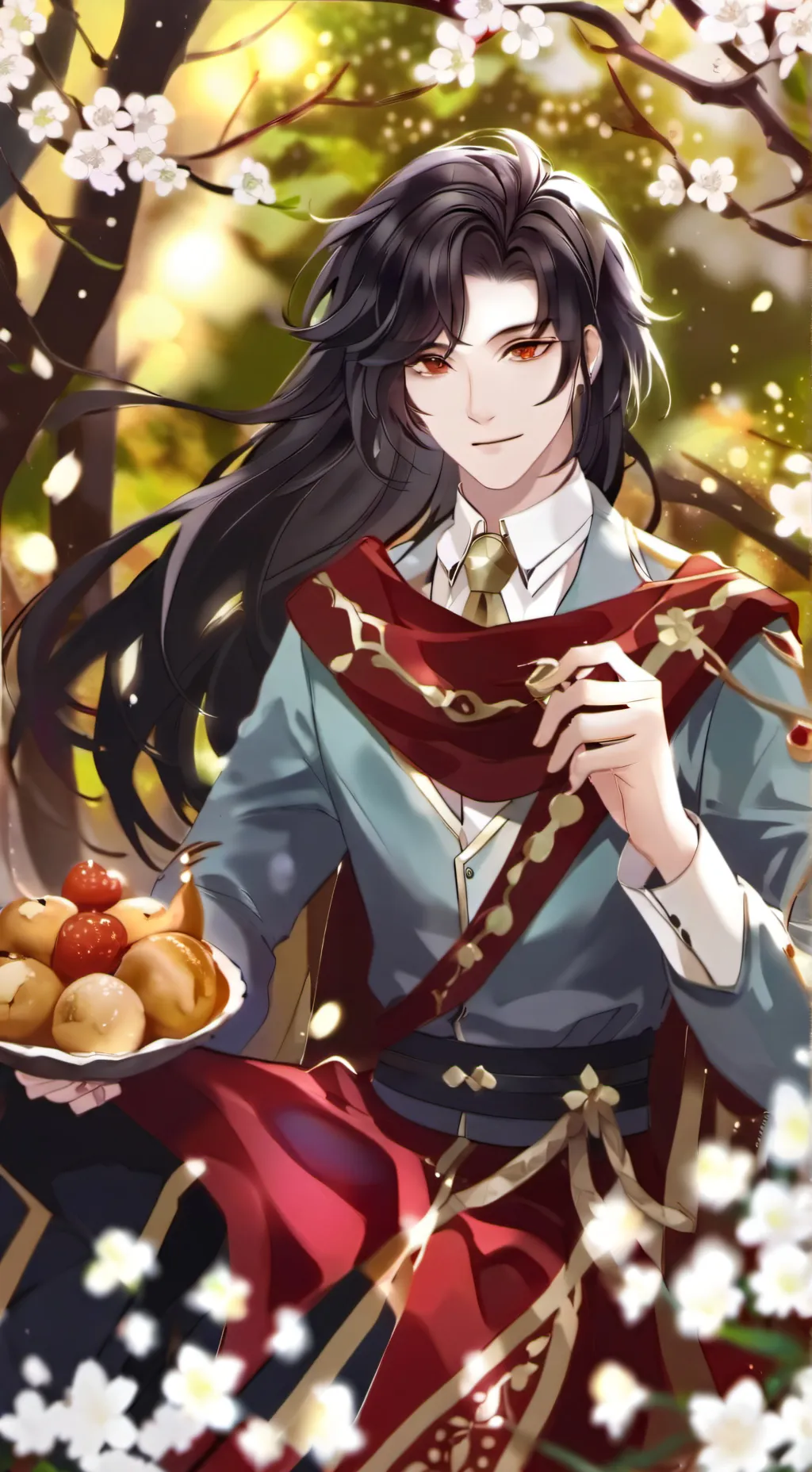 ai character: epic Lego invasion background