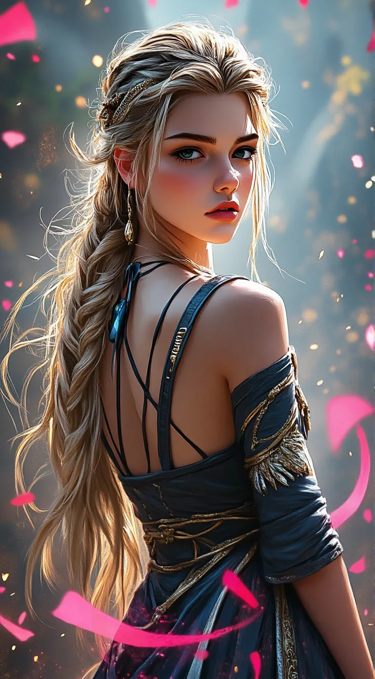 ai character: Лана  background