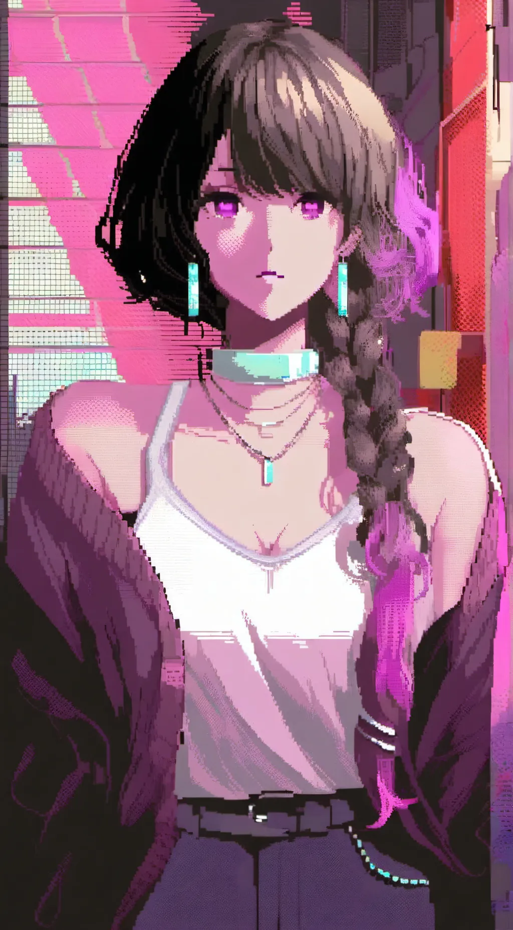 ai character: 🖤lucia🖤 background