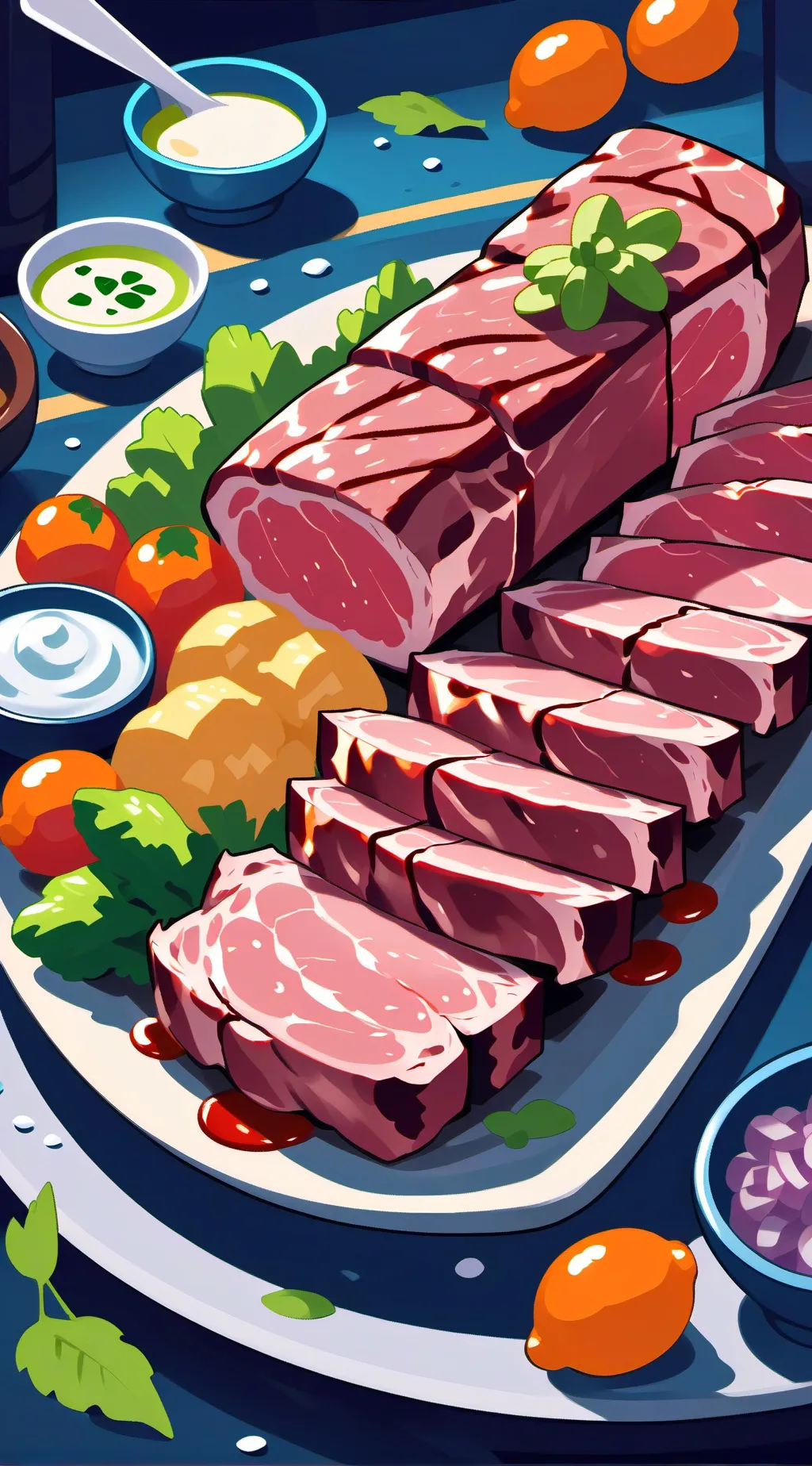 ai character: mortadela  background