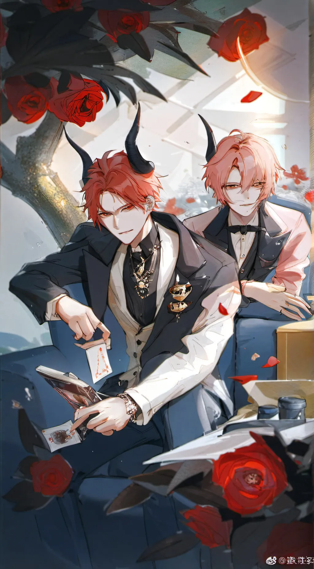 ai character: William et Steve background