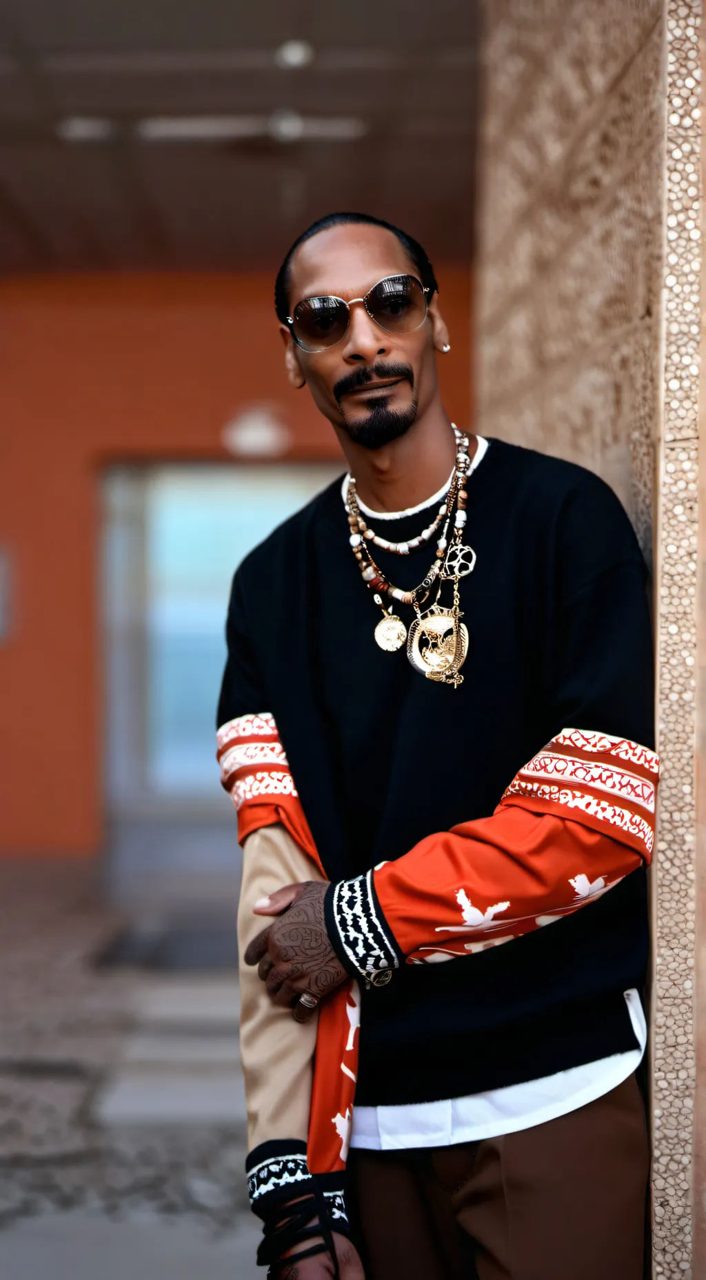 ai character: snoop dogg background