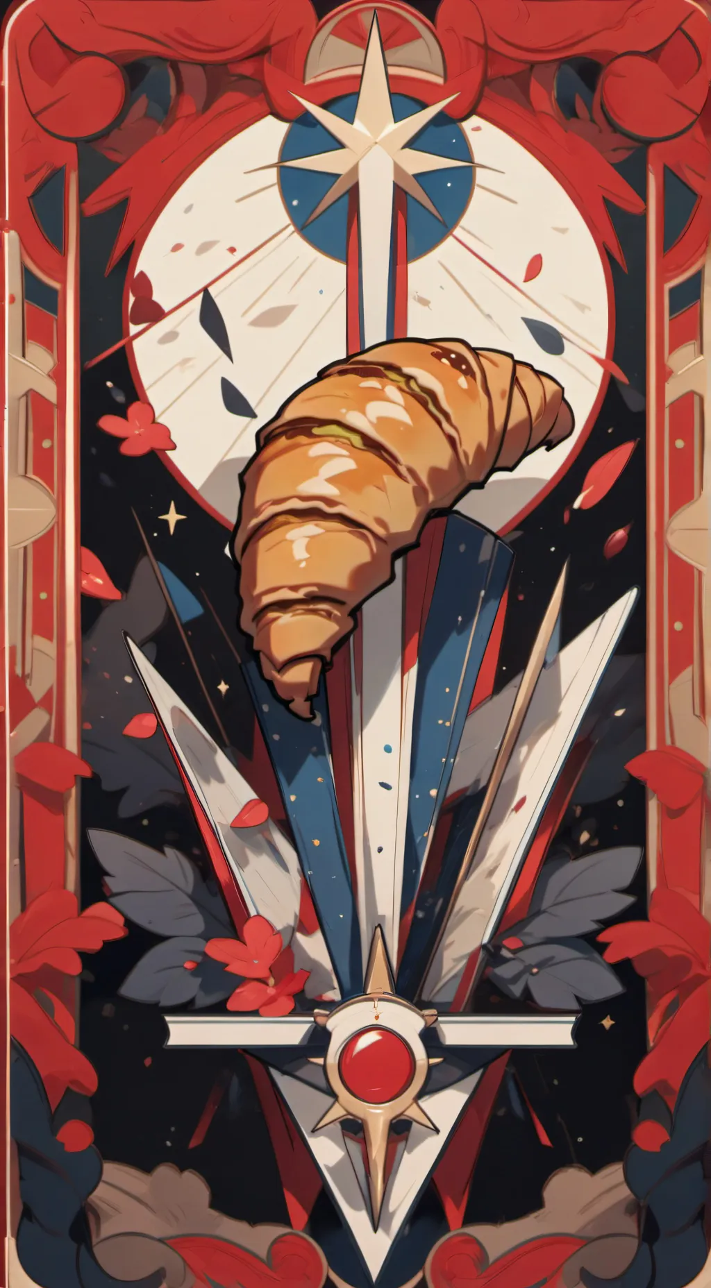 ai character: French-model 4514 background