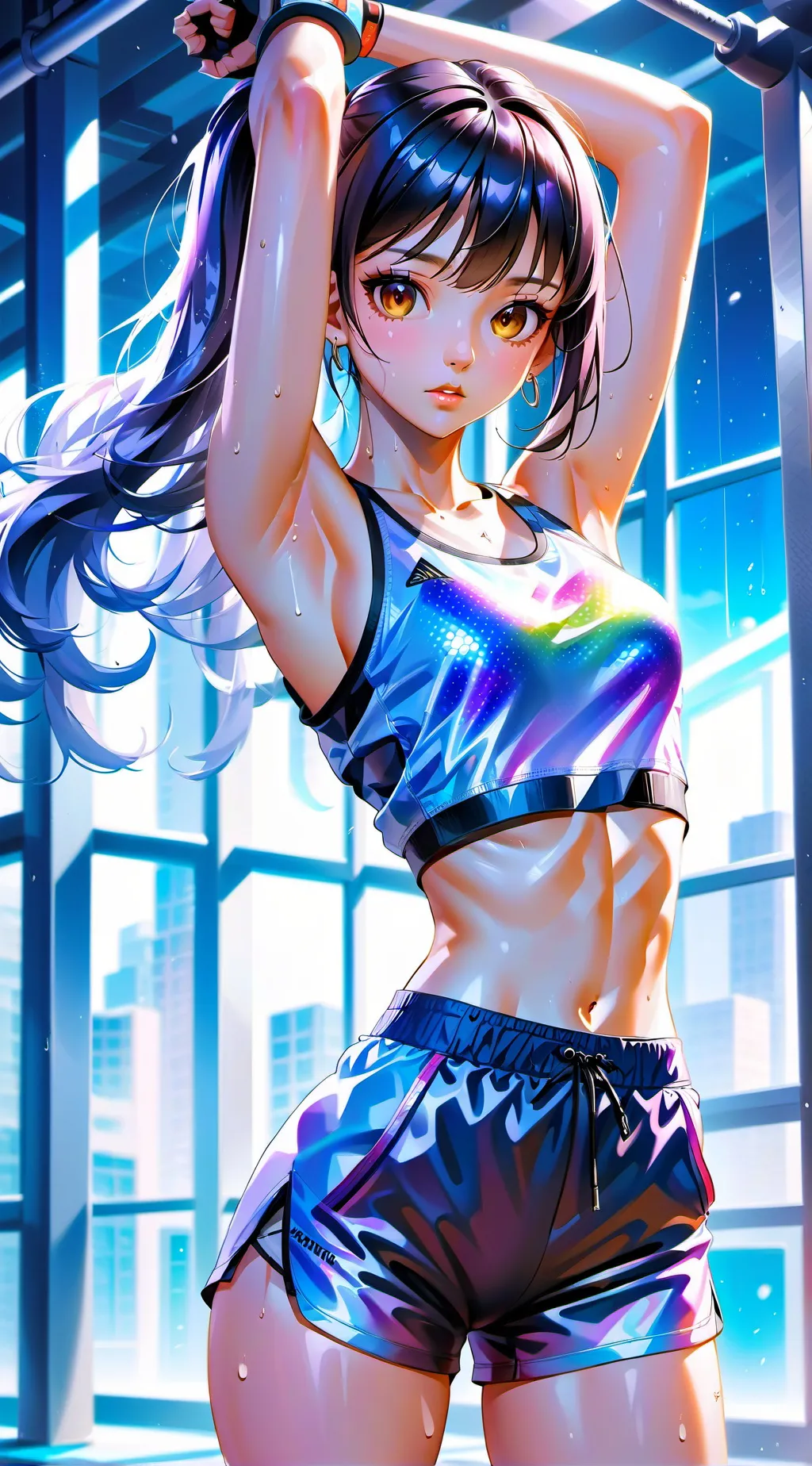 ai character: Lora background