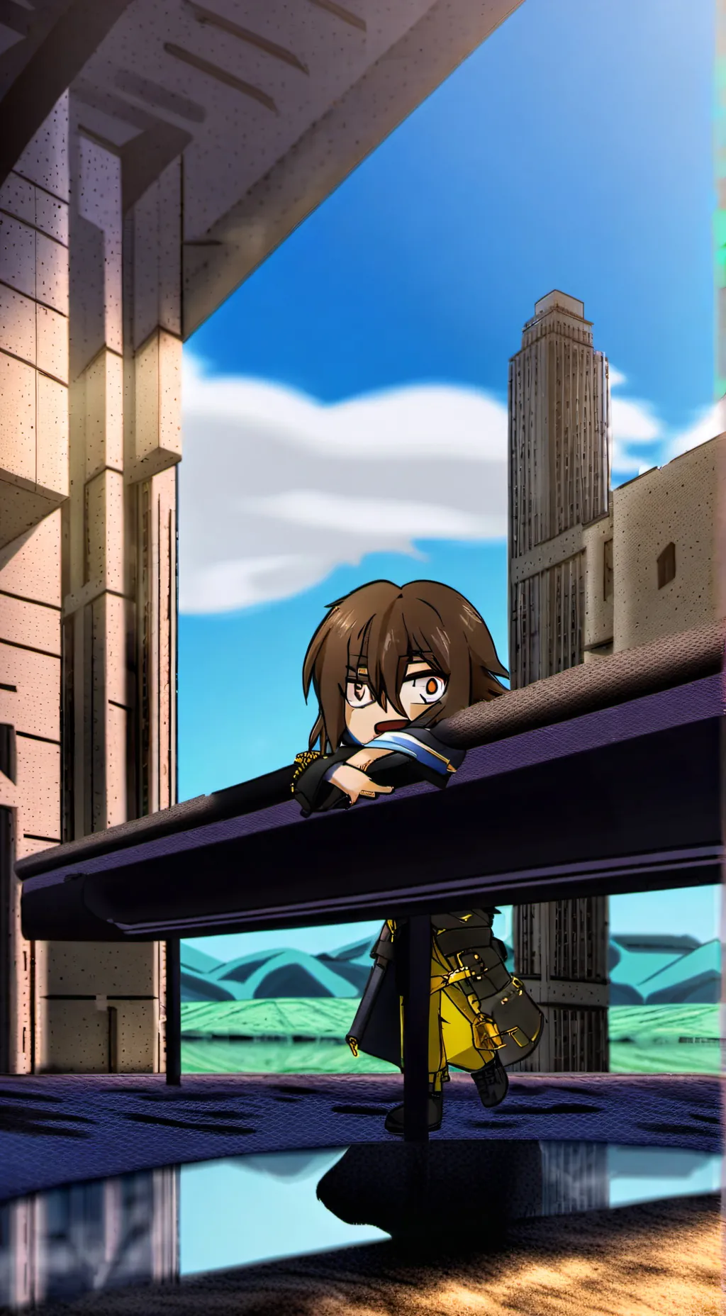 ai character: Rose background