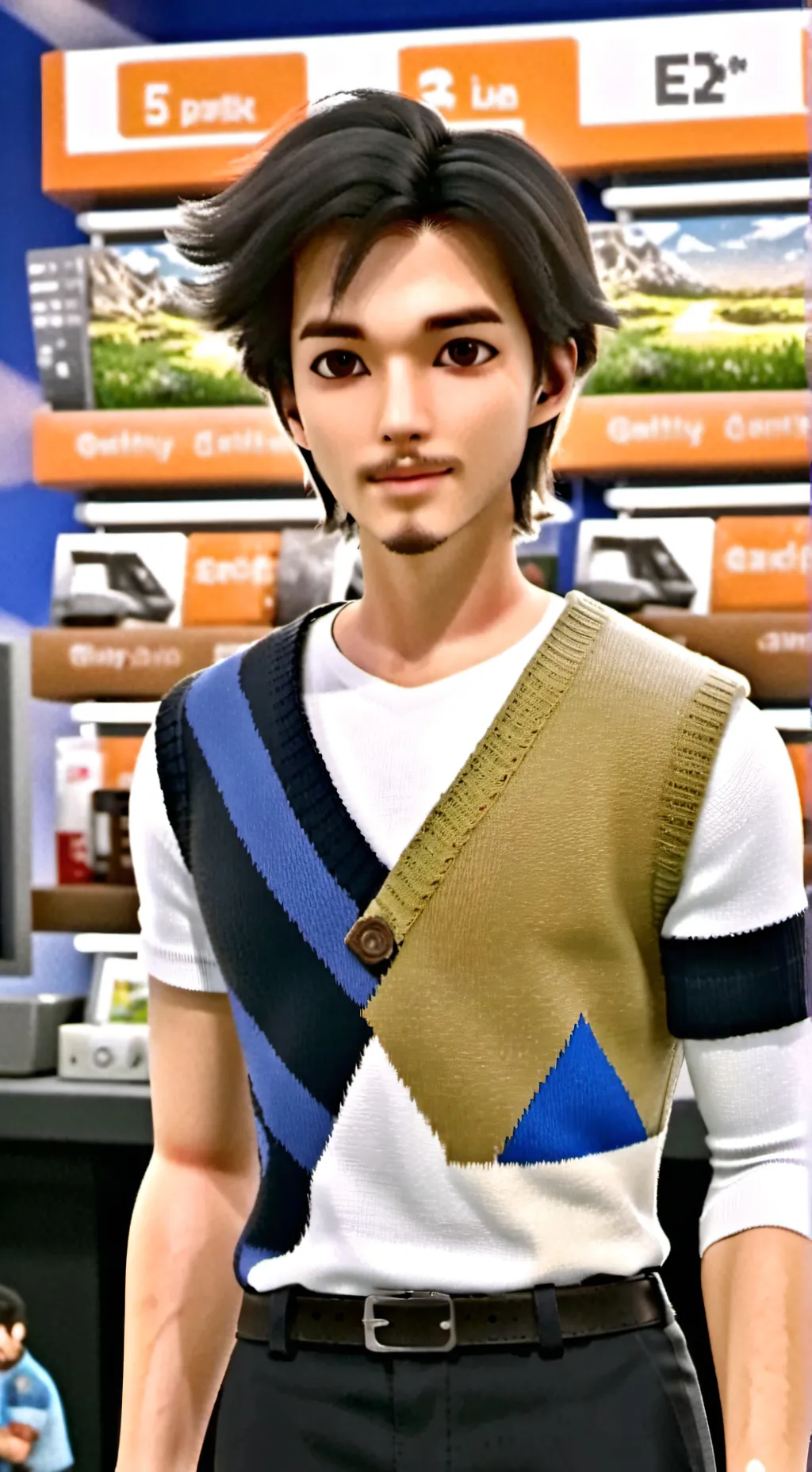 ai character: El Caso De Mochi background