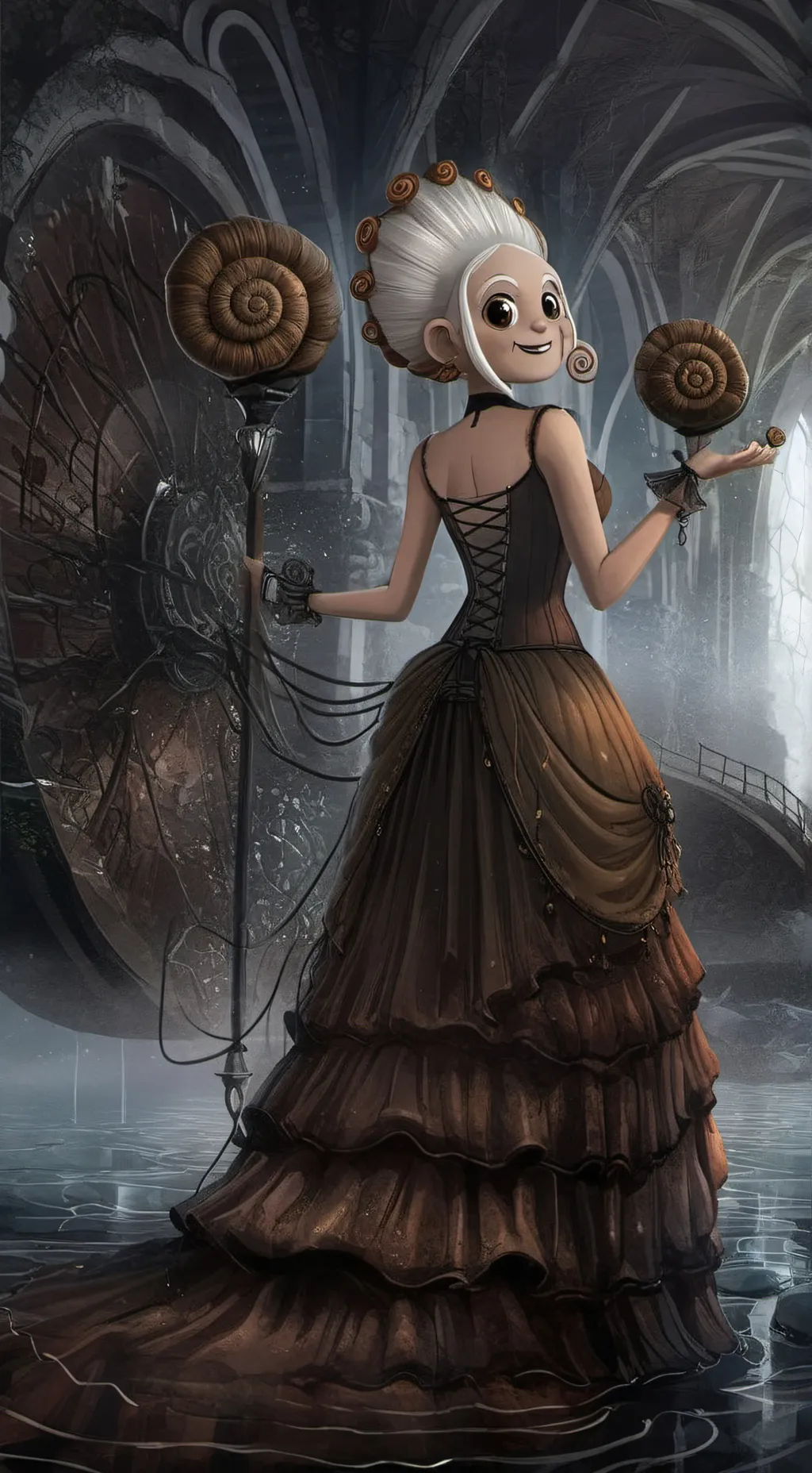 ai character: Shelly background