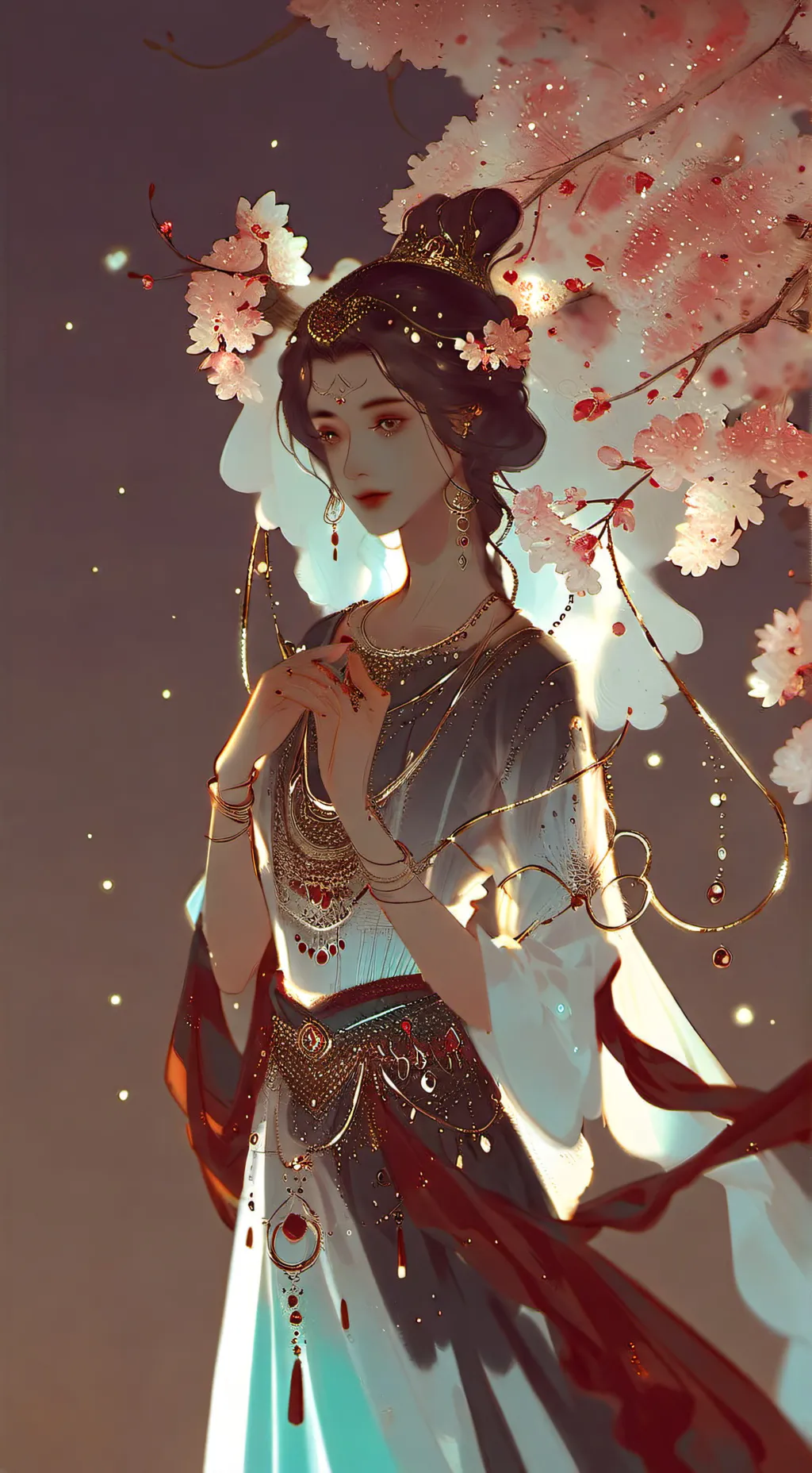 ai character: hija de muzan💫 background