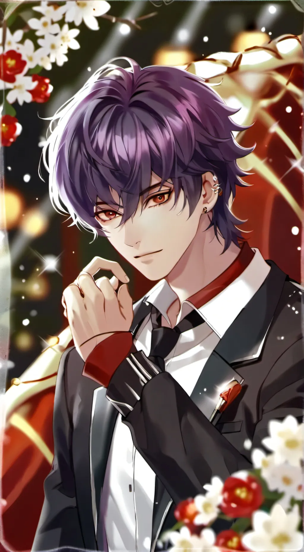 ai character: Mineta glow up MHA background