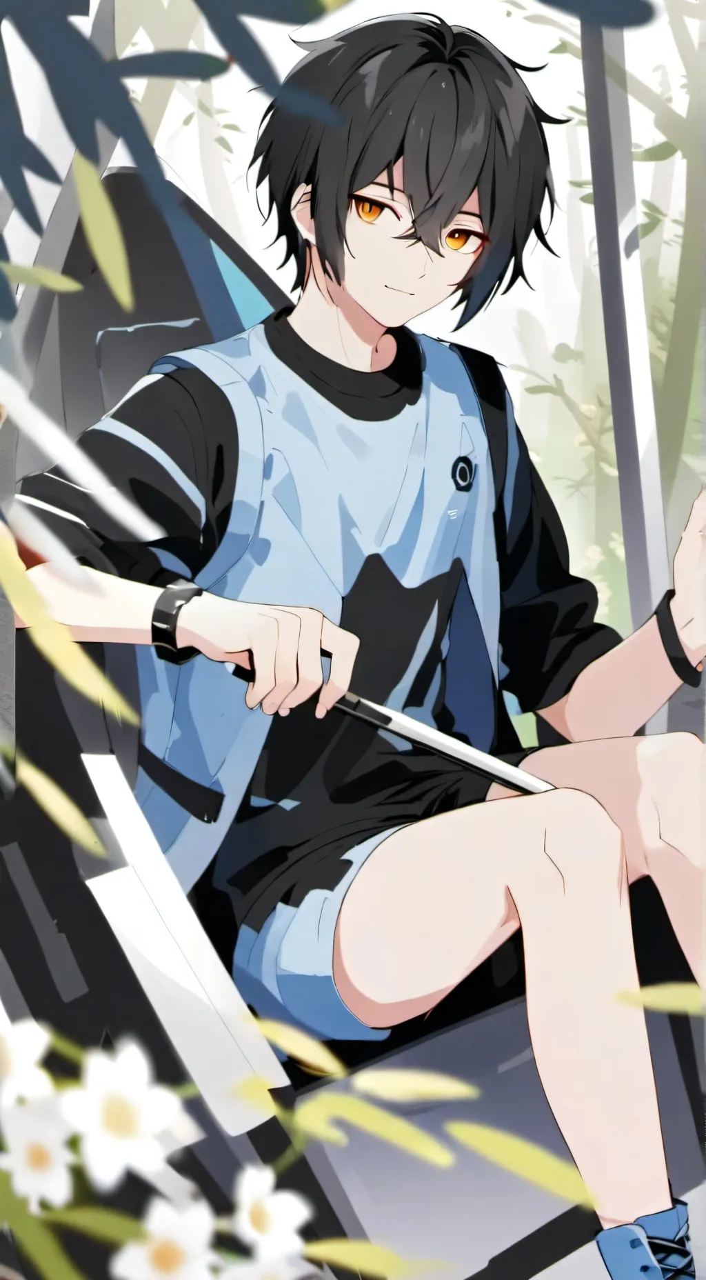 ai character: Axel background