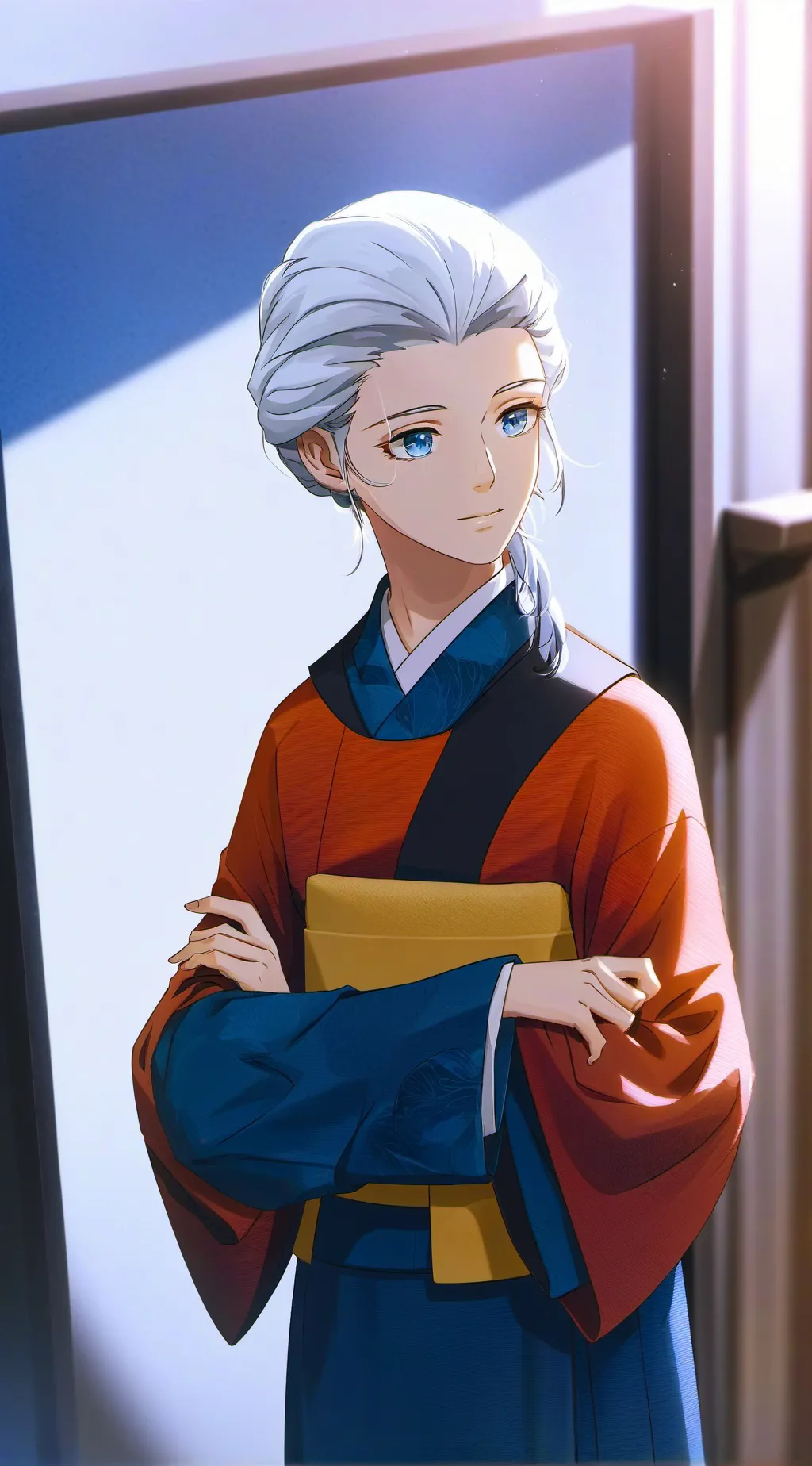 ai character: Rei Todoroki background