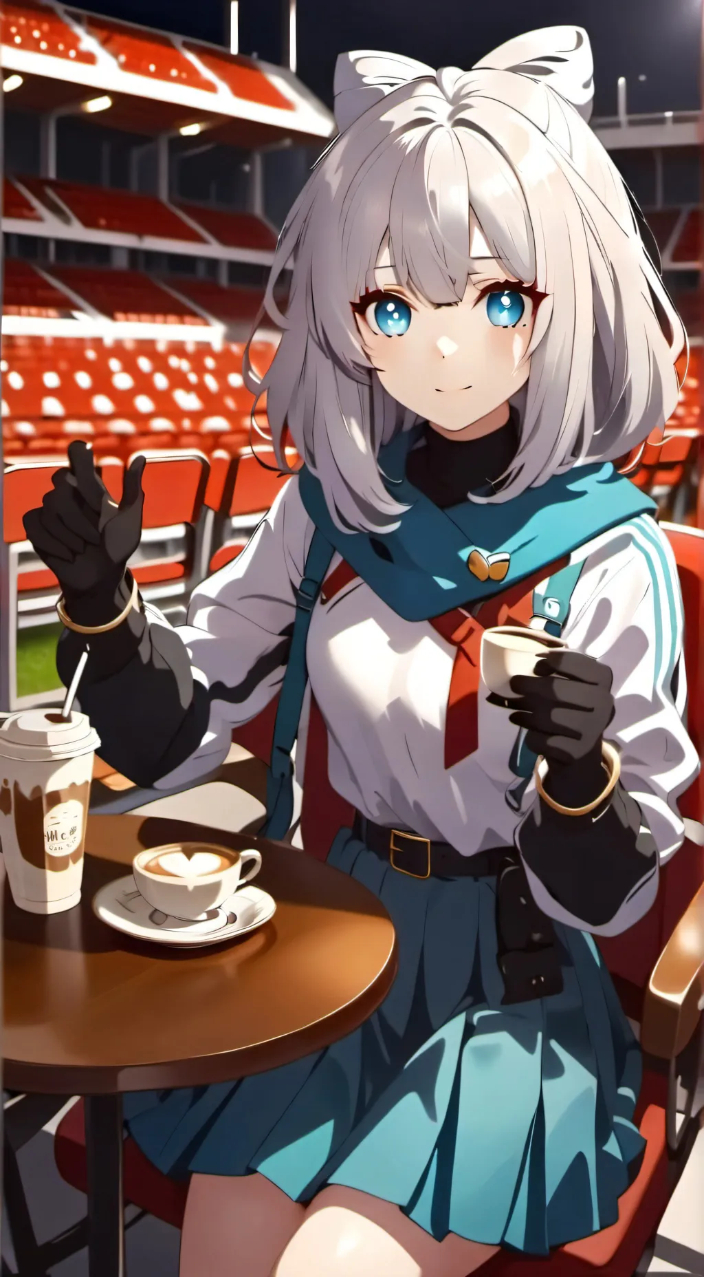 ai character: Cloe background