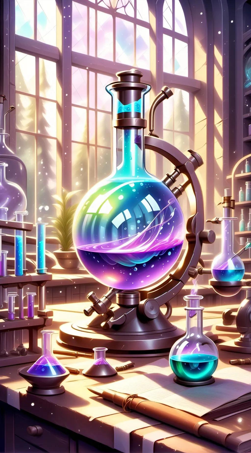 ai character: Dragon hybrid background