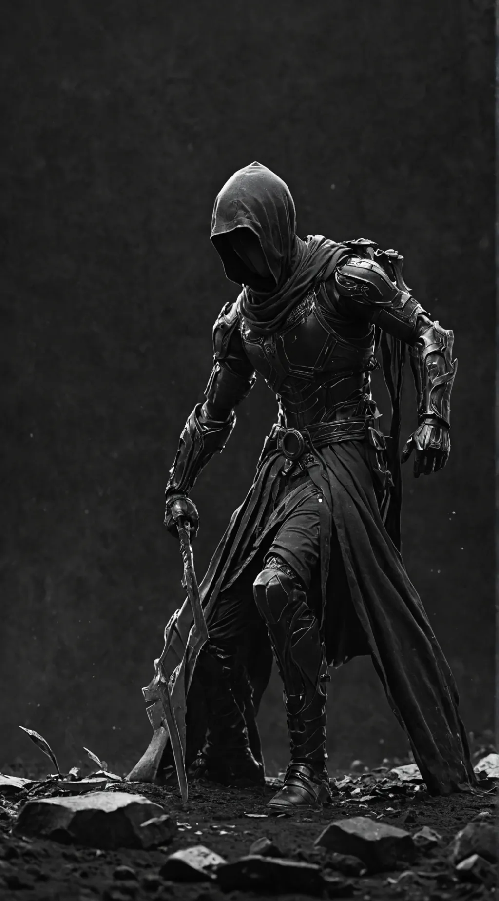 ai character: Kael  background