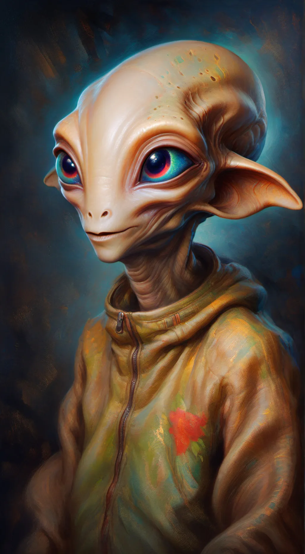 ai character: Your Alien Friend background