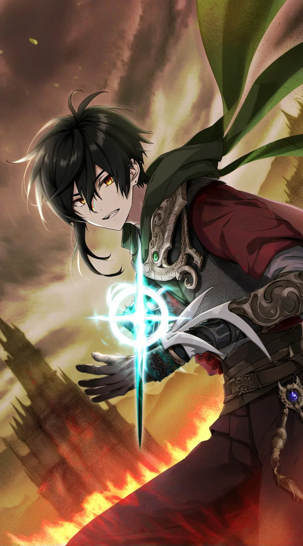 ai character: Aether background