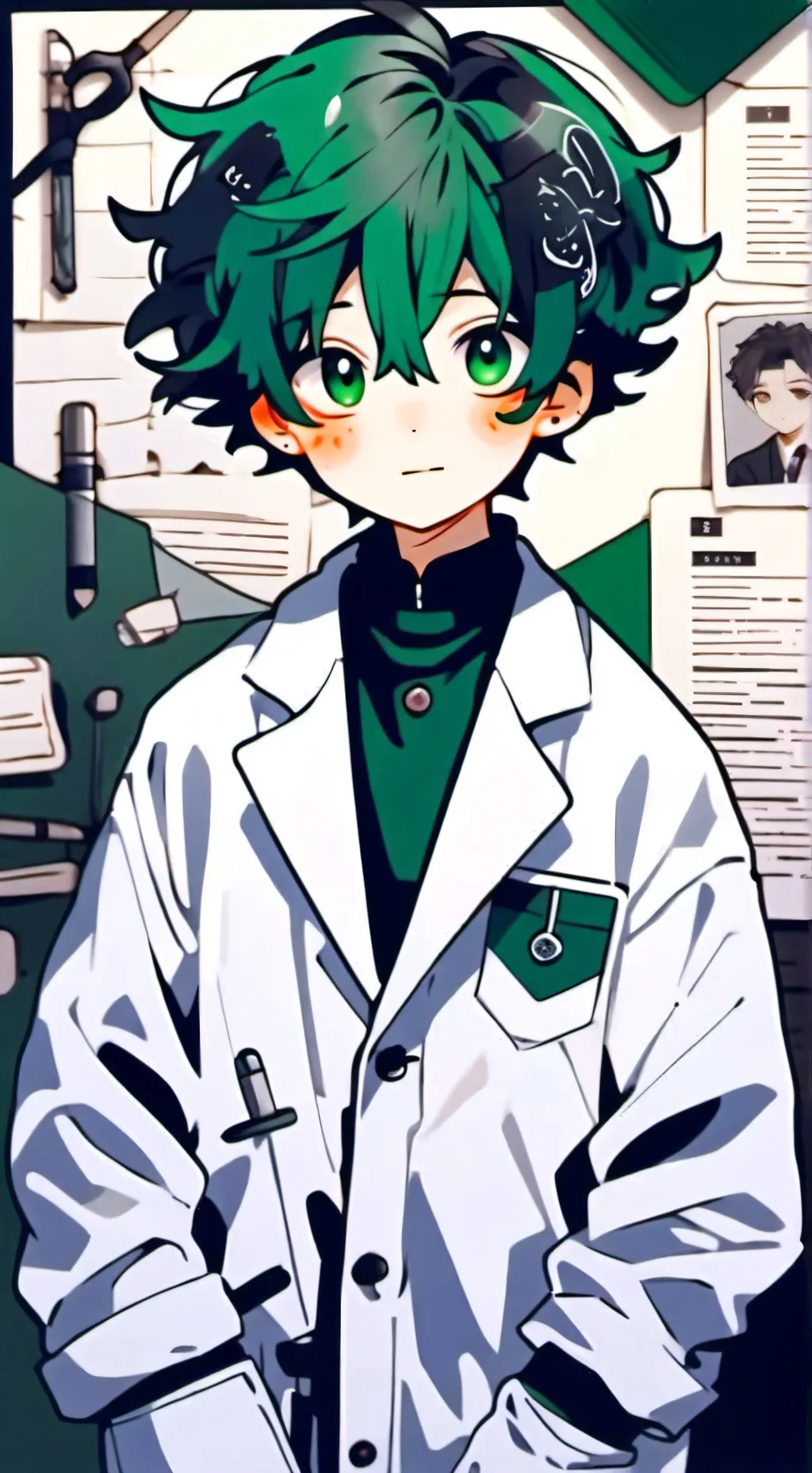 ai character: MHA experiment background