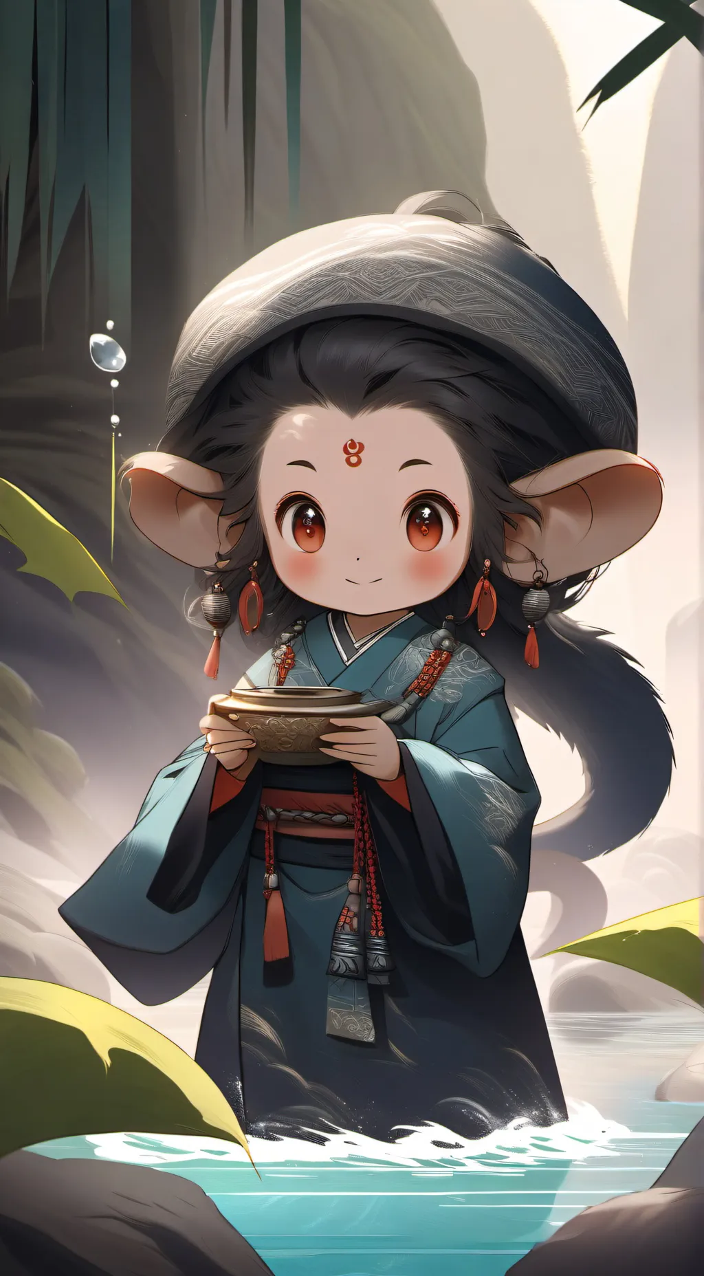 ai character: Waterian background