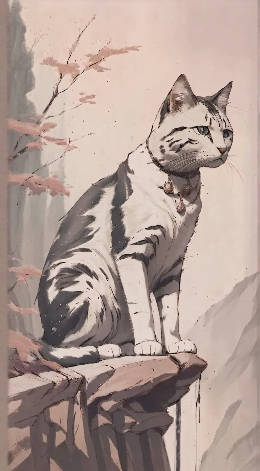 ai character: cat background