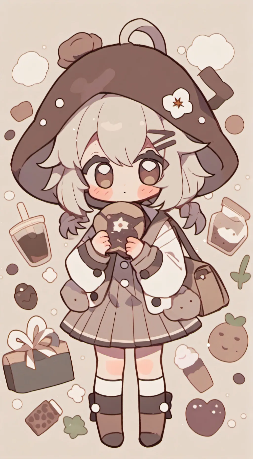 ai character: Mystic Flour background