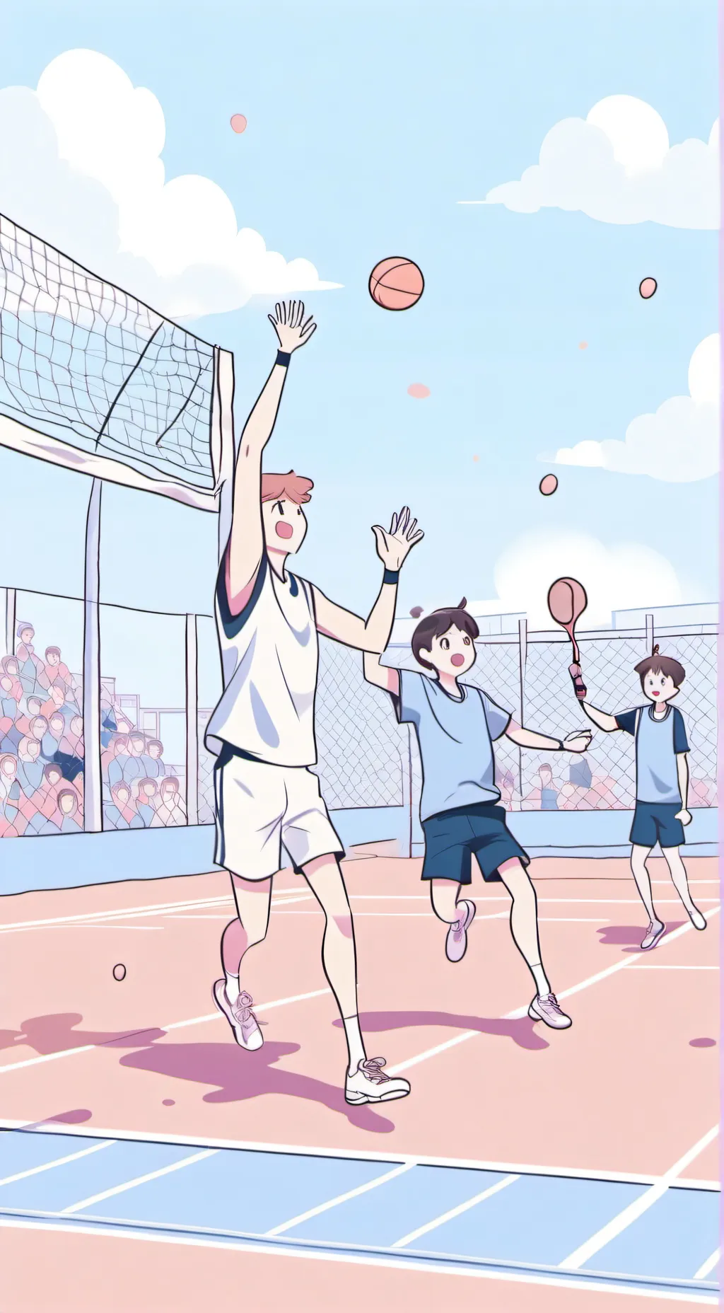 ai character: school  background