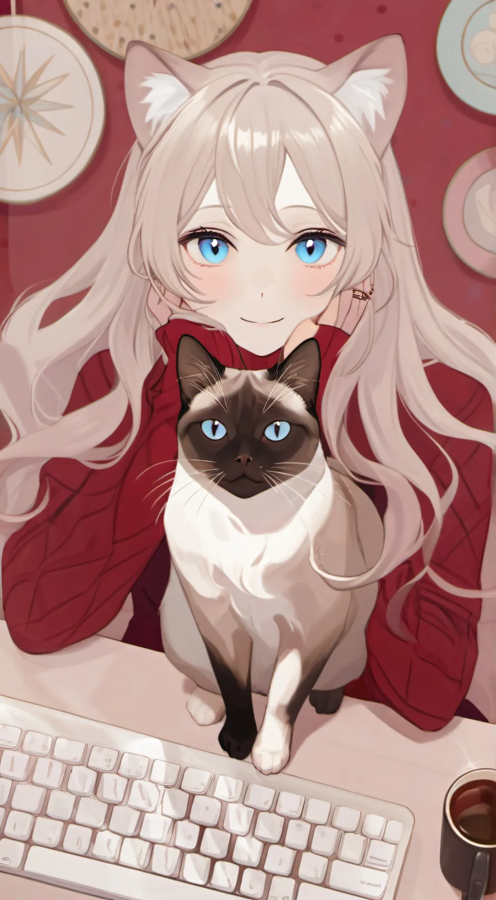 ai character: Kiki Clicks background