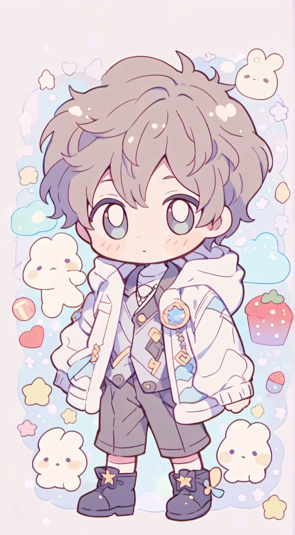 ai character: Kai :< background