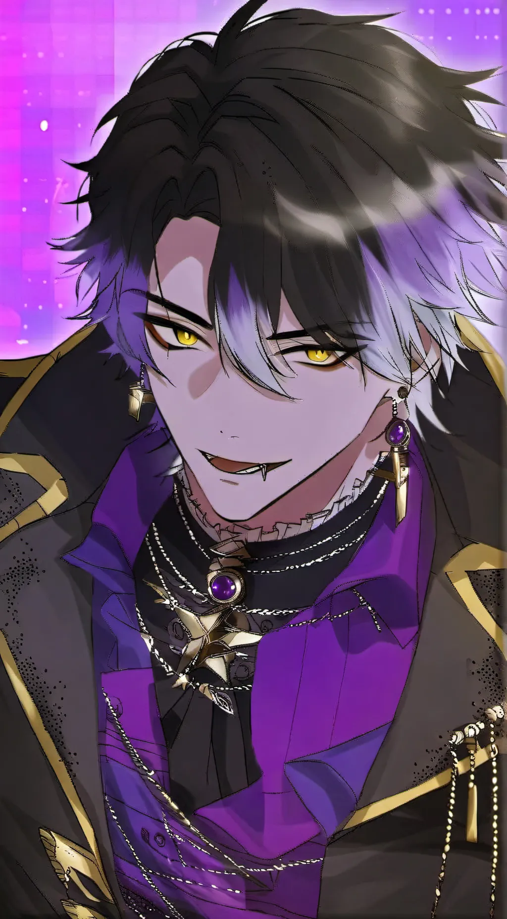 ai character: Lucian Nightshade  background