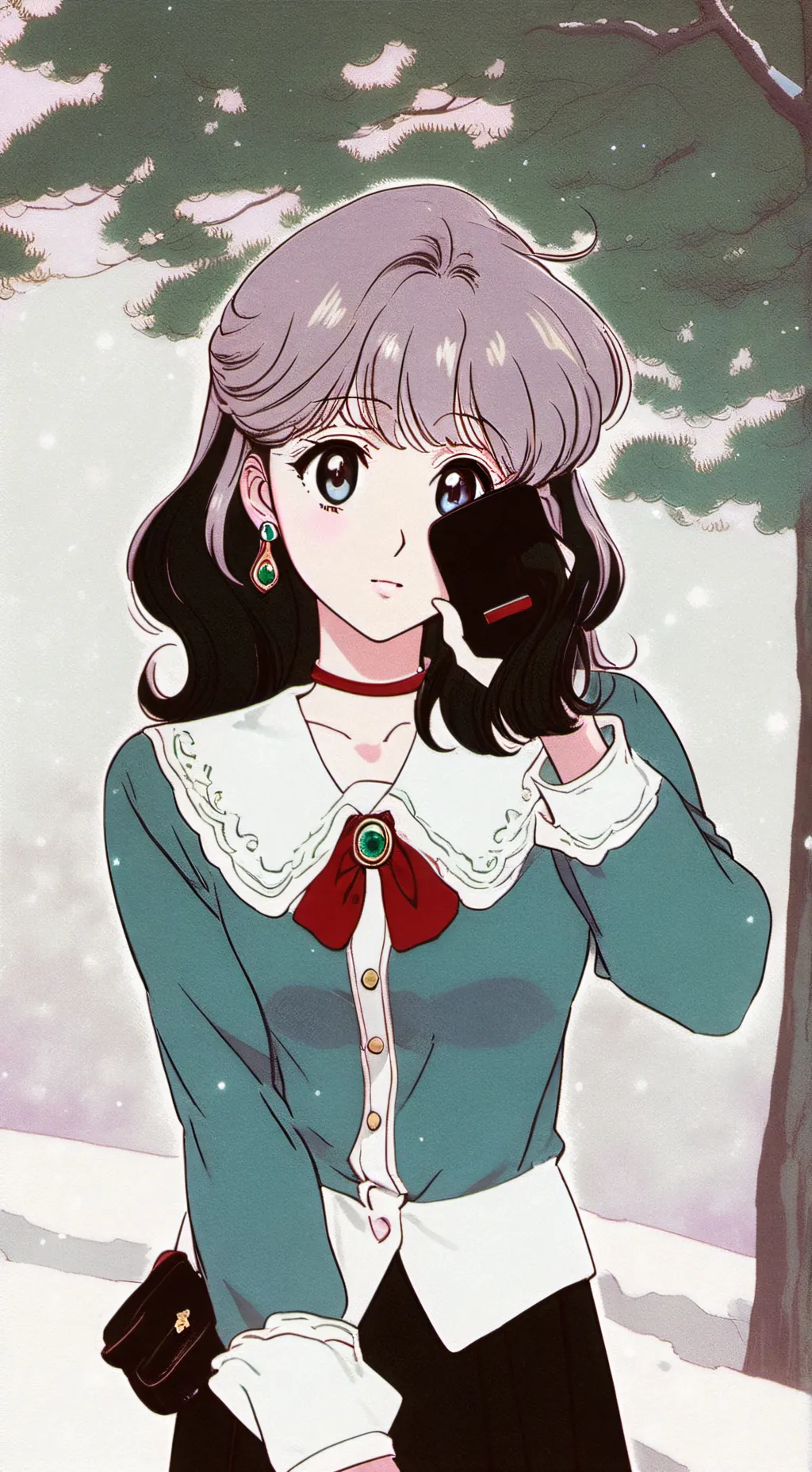 ai character: Mrs teavee background