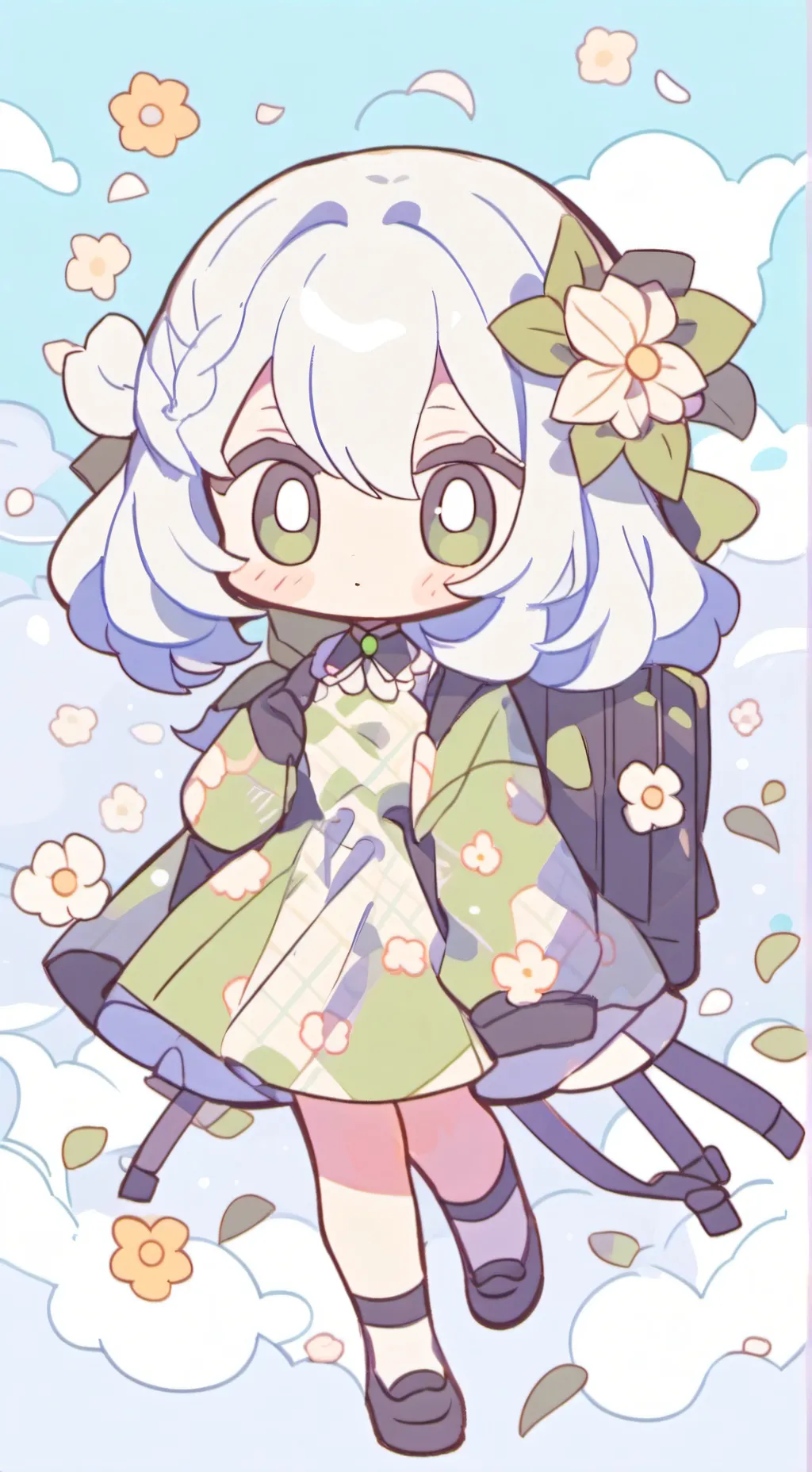 ai character: Vee(DANDYSFIELDAU) background