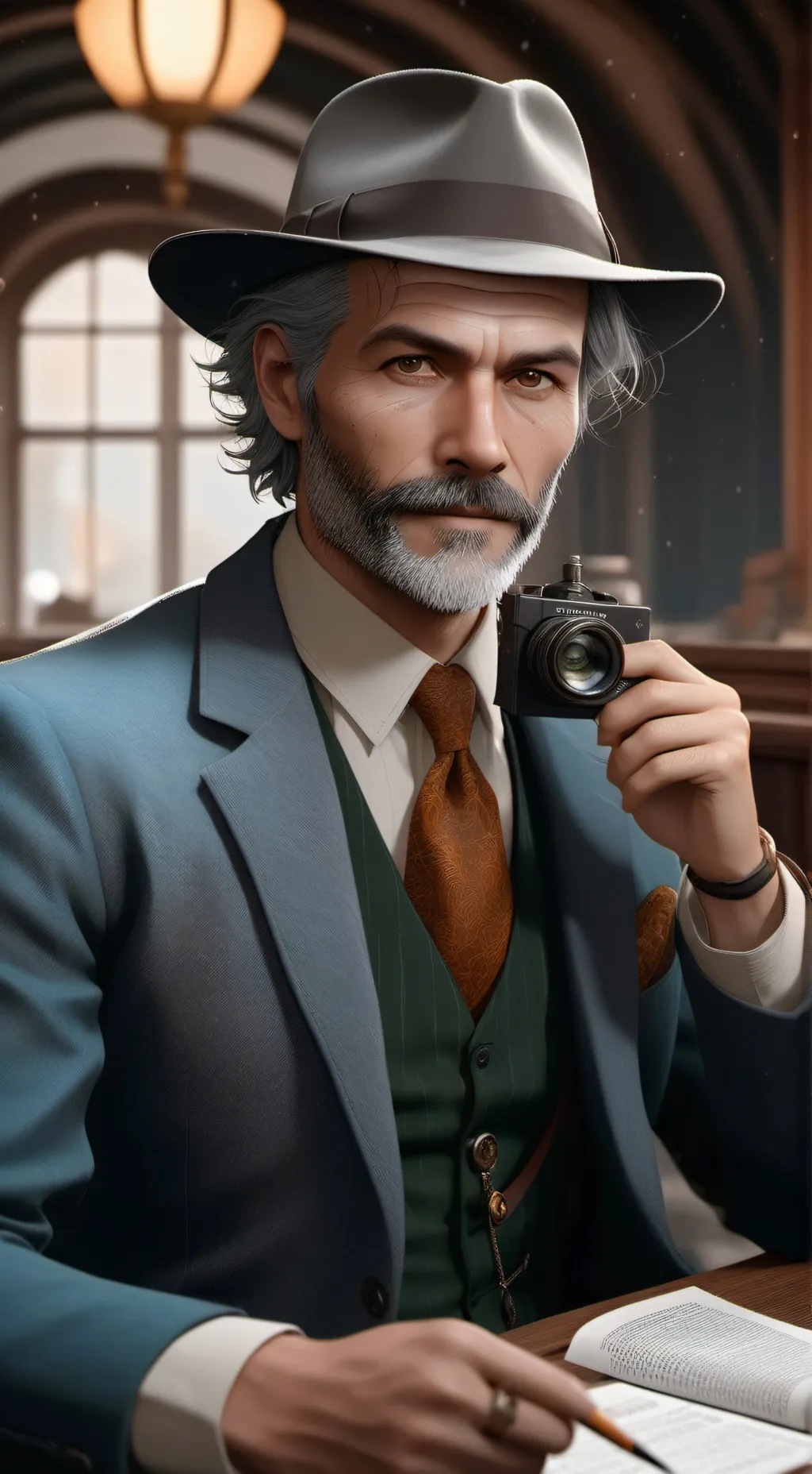 ai character: mr dave background
