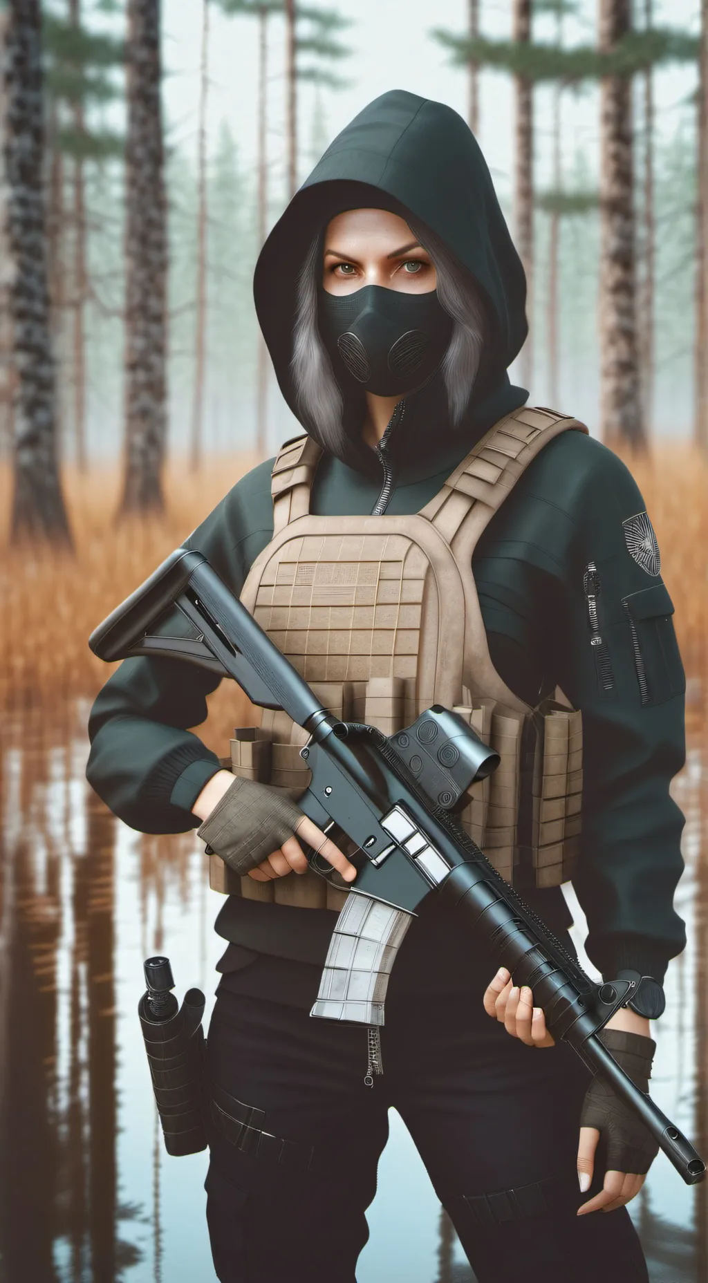 ai character: Ольга background