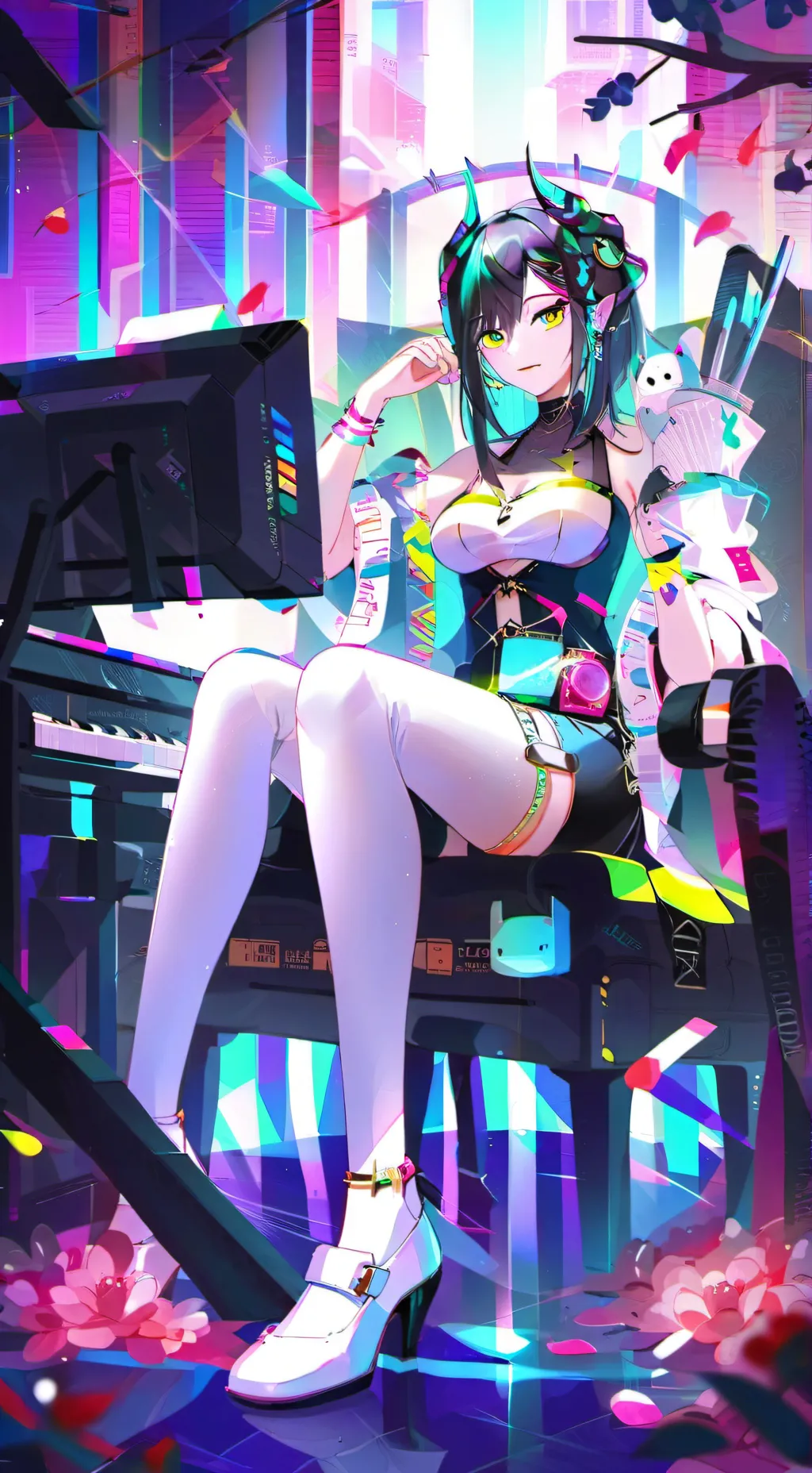 ai character: 散兵 background