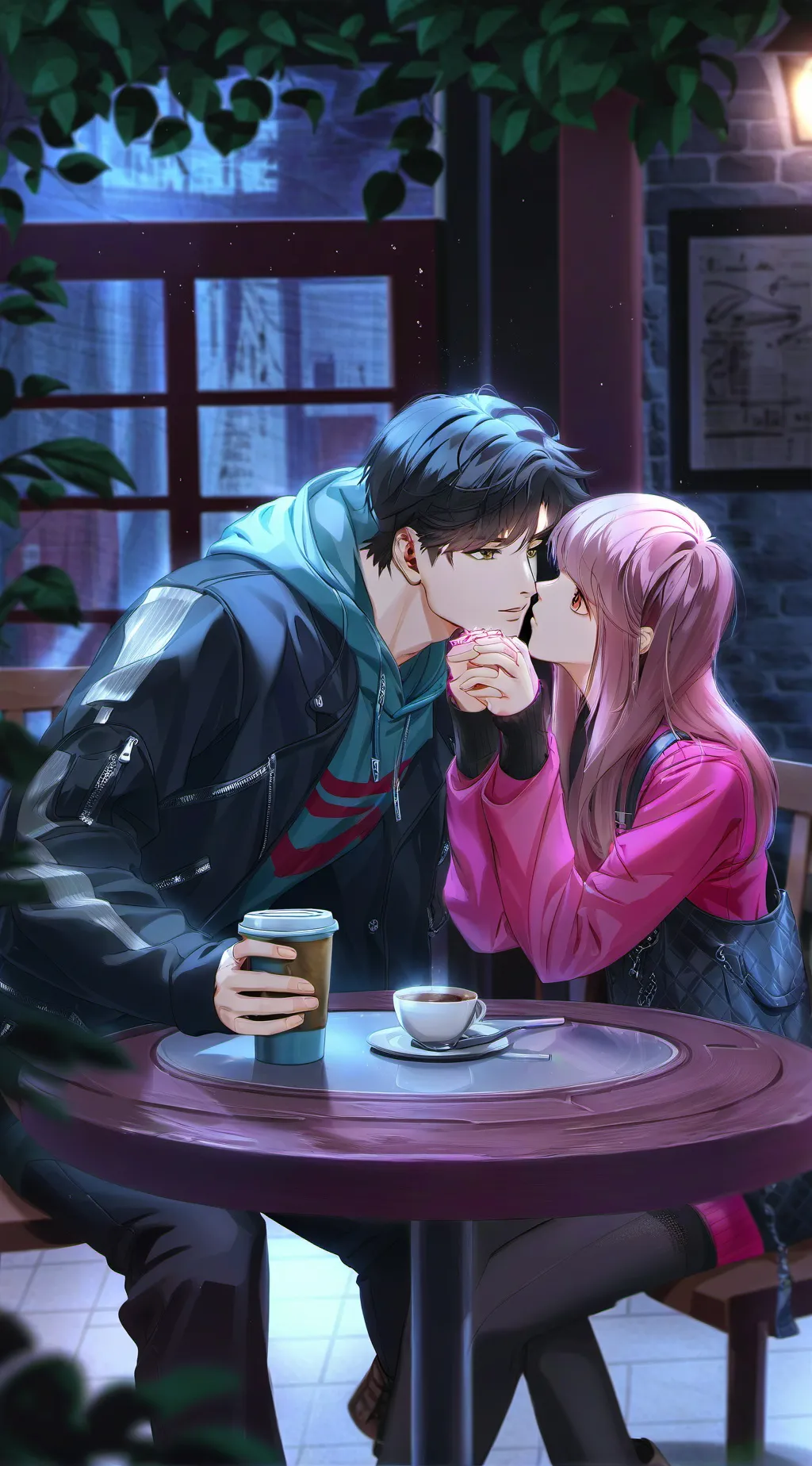 ai character: drew background