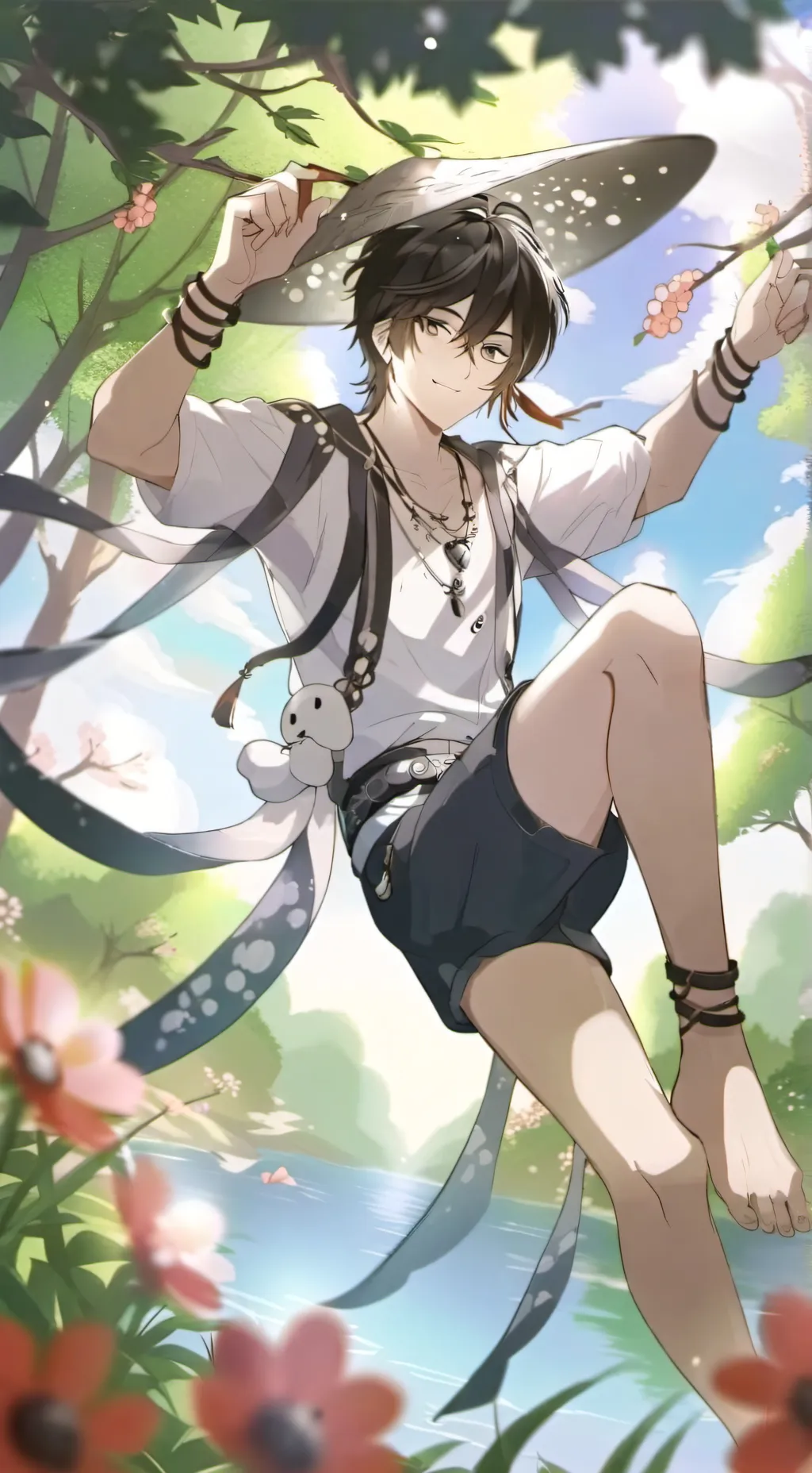 ai character: Даня  background